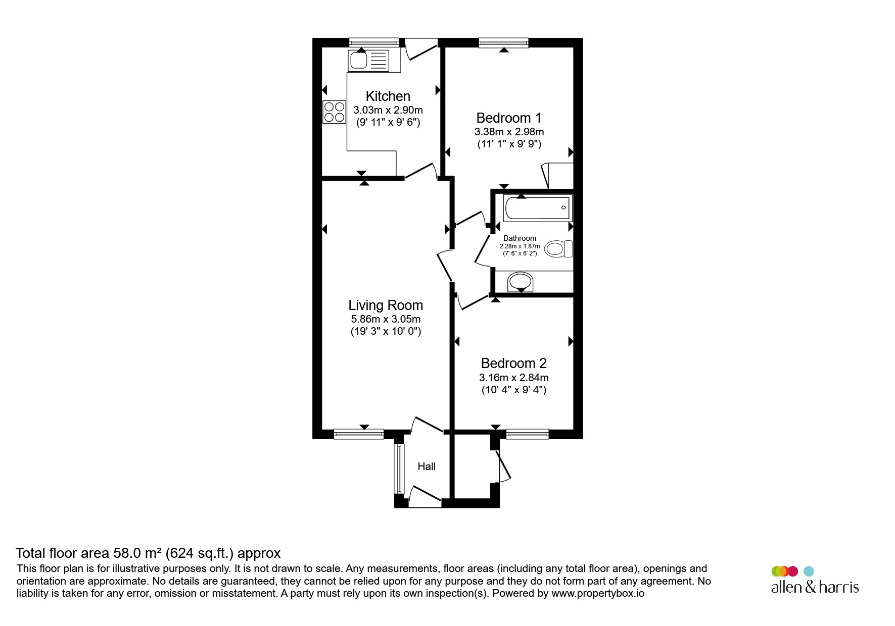 15, Chiltern Close, Wallingford floorplan