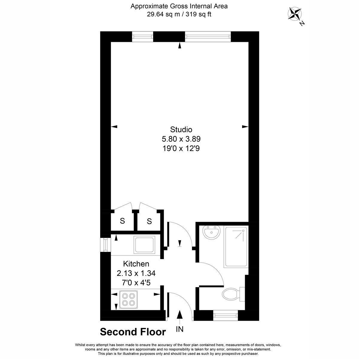 15 Glovers Lodge, Lewis Road, Richmond floorplan