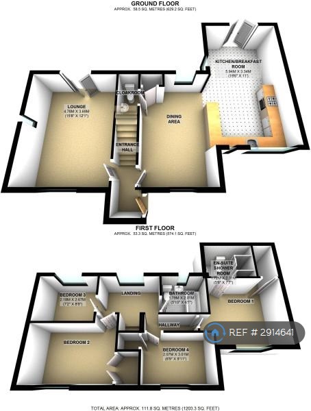 Downland, Two Mile Ash, Milton Keynes floorplan
