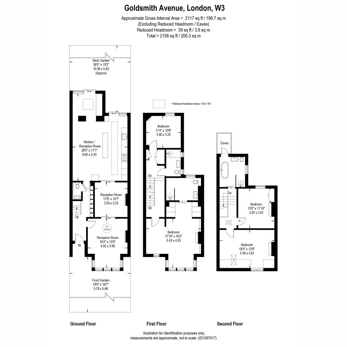 90, Goldsmith Avenue, London floorplan