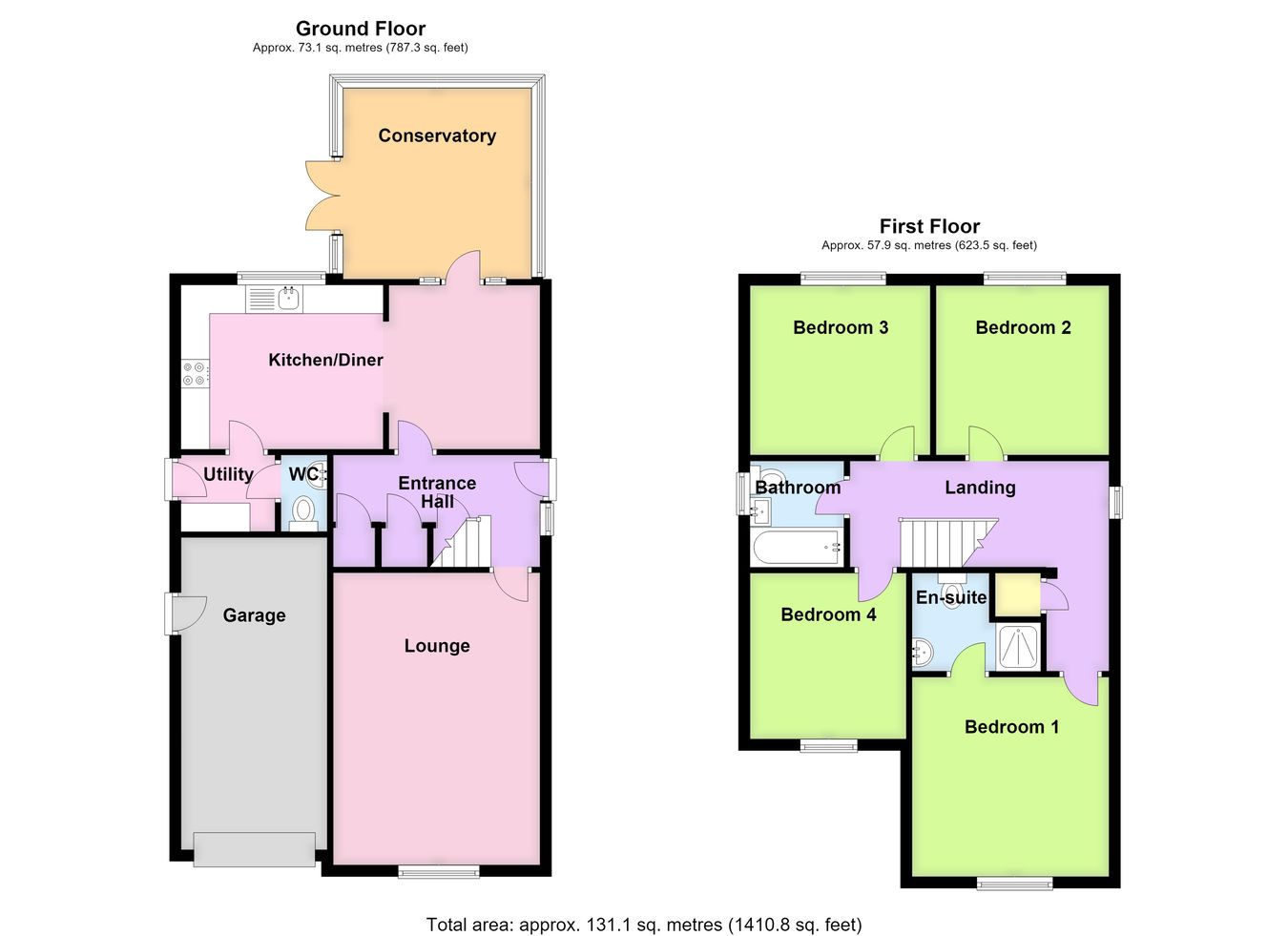 35, Amos Way, Boston floorplan