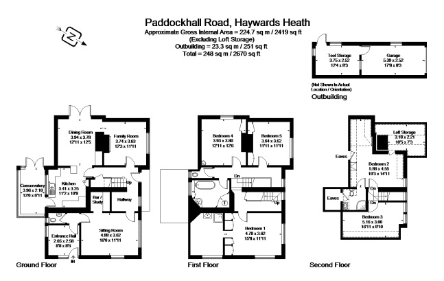 5 Bedrooms Detached house to rent in Paddockhall Road, Haywards Heath RH16