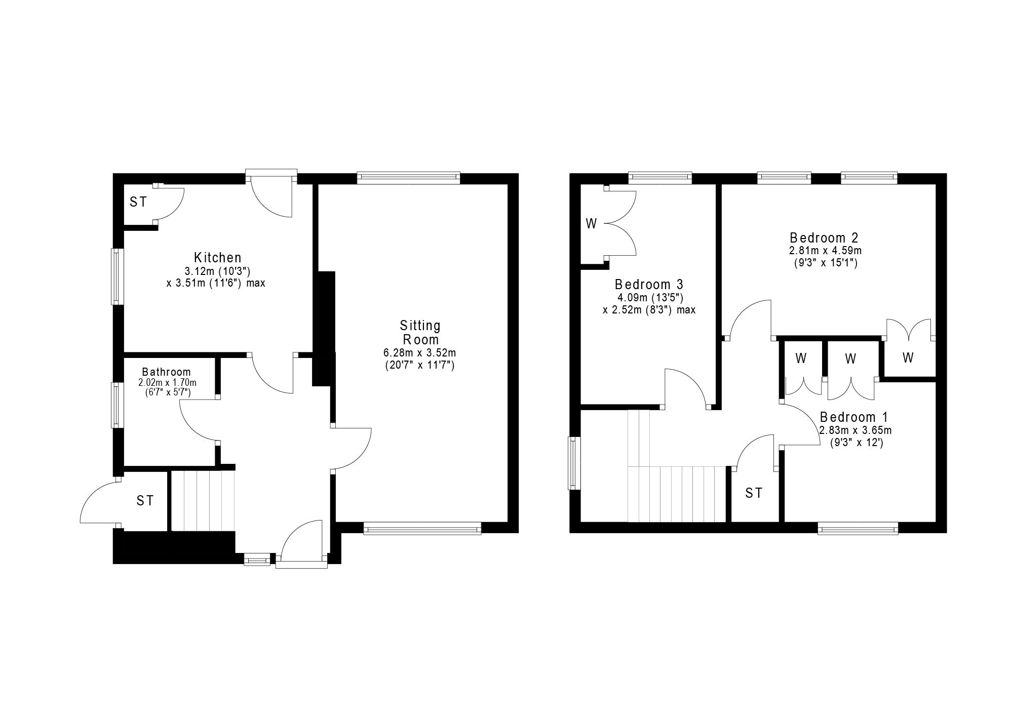 5 Osborne Drive, Alloa floorplan