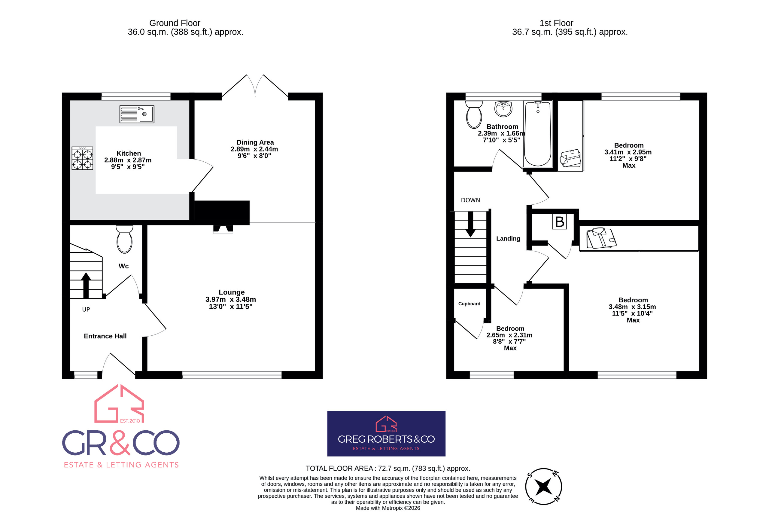 18 Maes Yr Haf, Rhymney floorplan