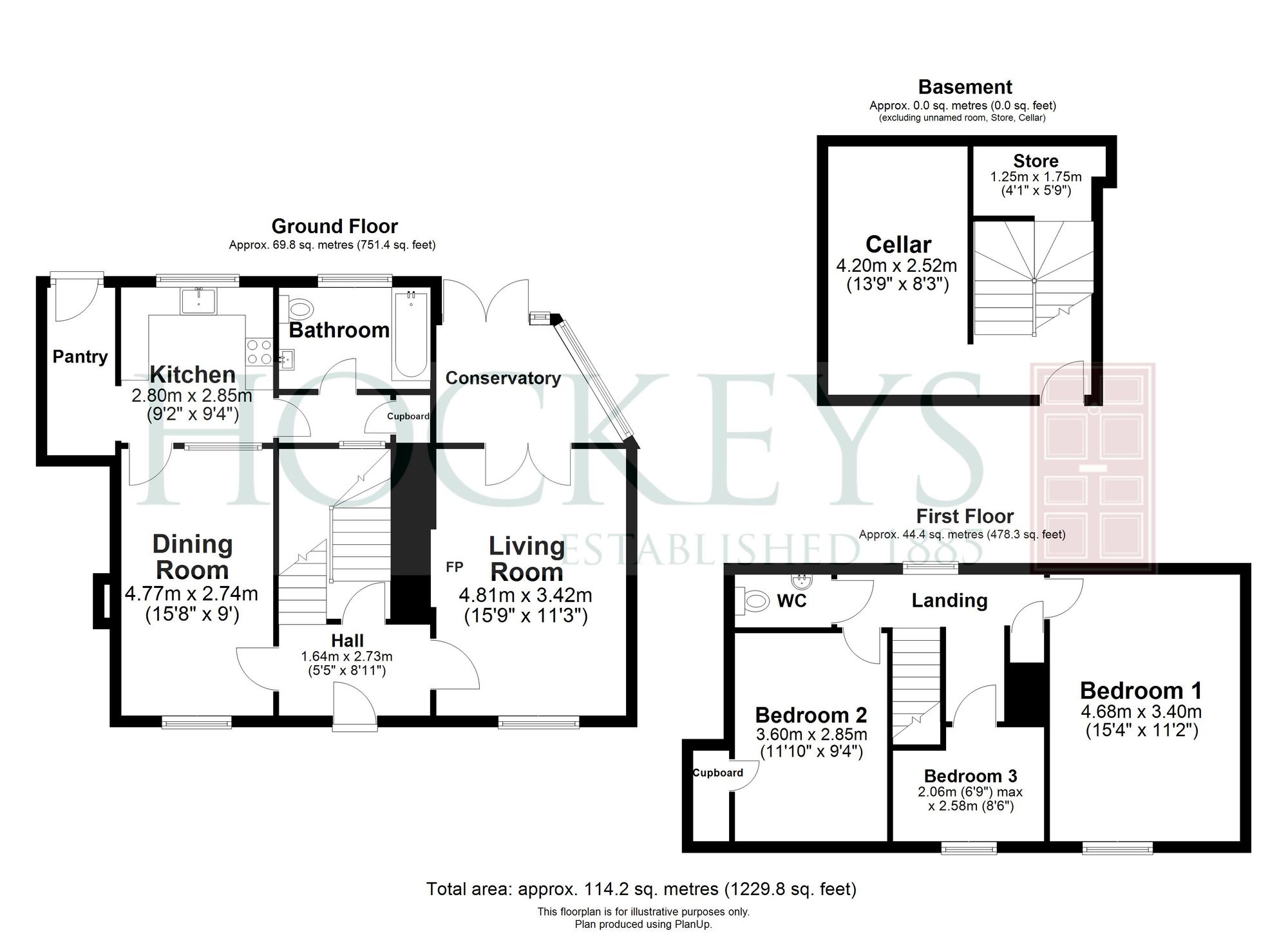 79 High Street, Cambridge floorplan