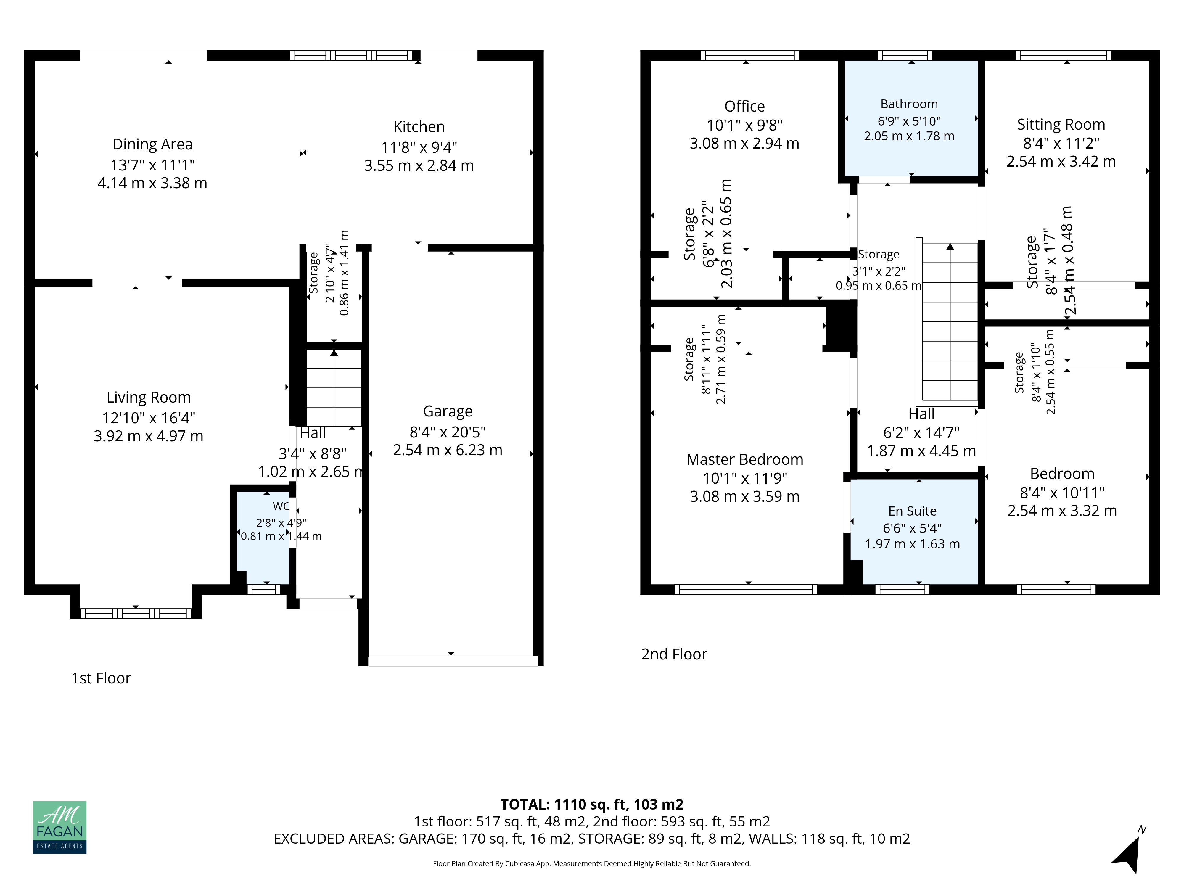 6, Talisker Crescent, Airdrie floorplan