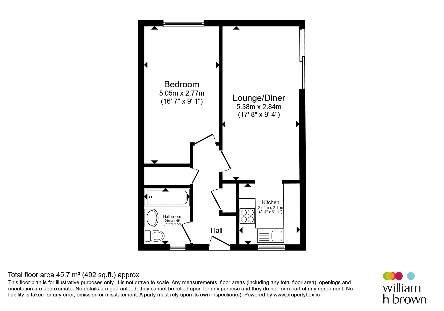 14, Wellington House, Glebe Road, Downham Market floorplan