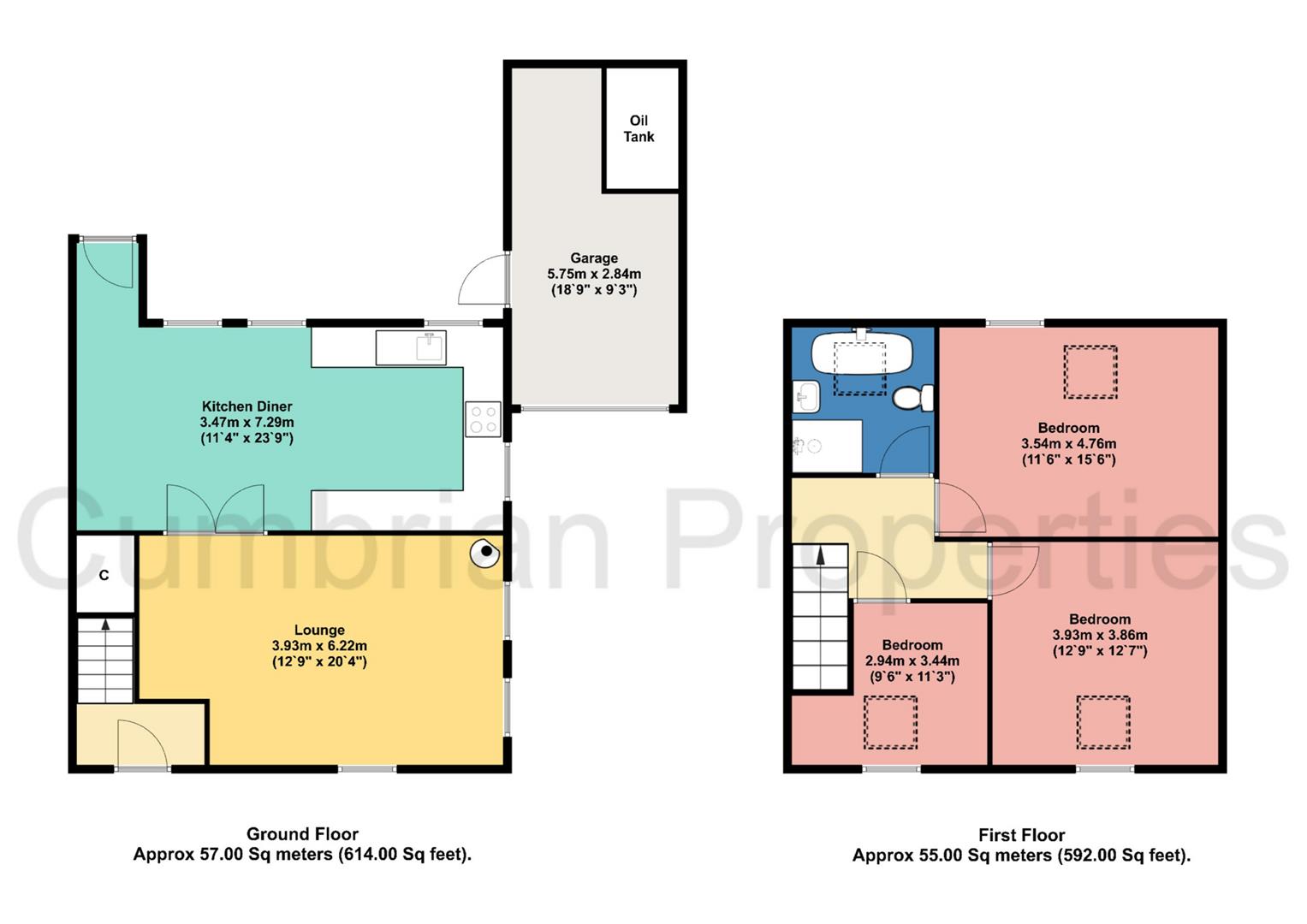 7, Chestnut Grove, Carlisle floorplan