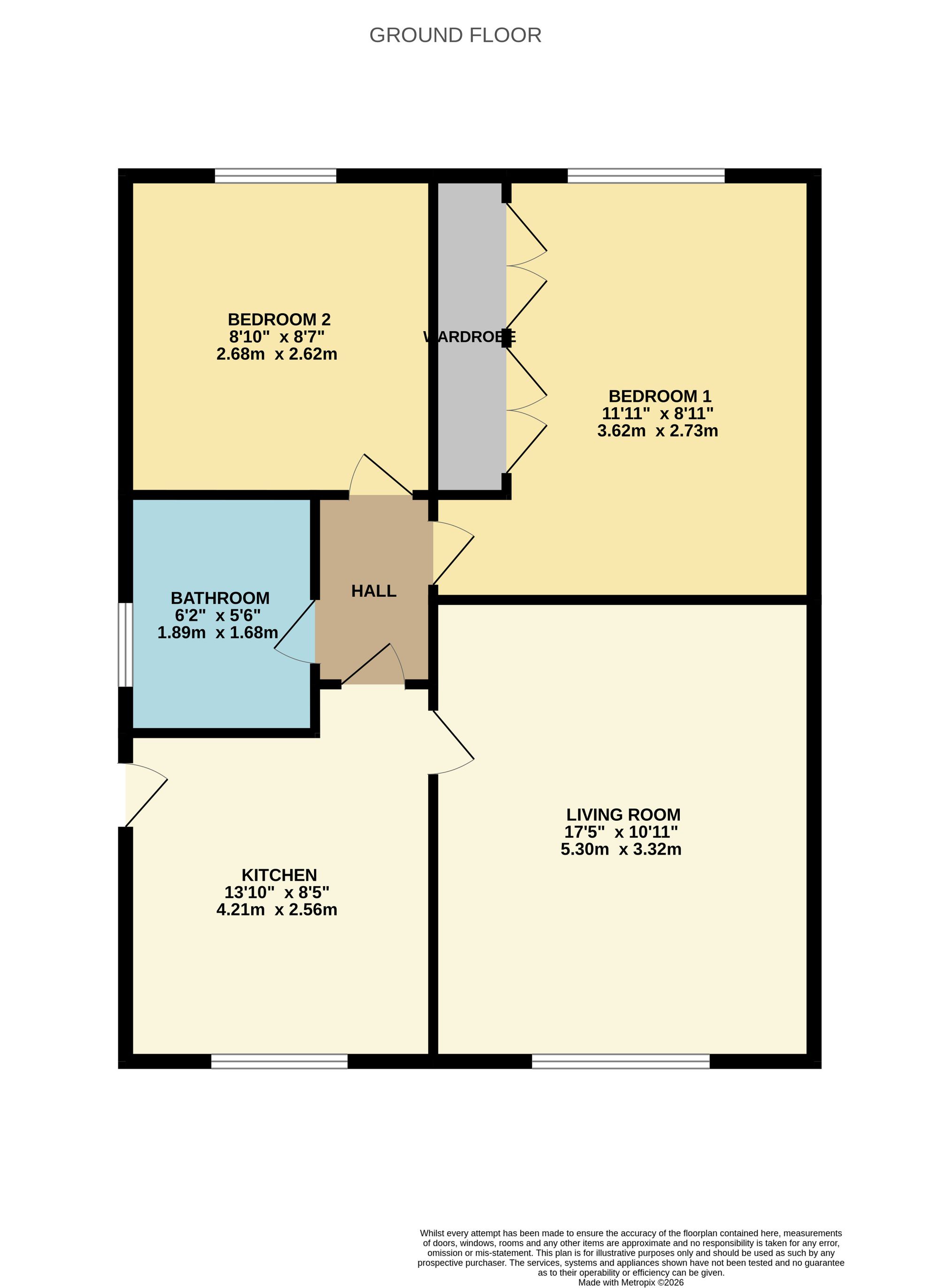 26 Kenilworth Avenue, Sutton-In-Ashfield floorplan