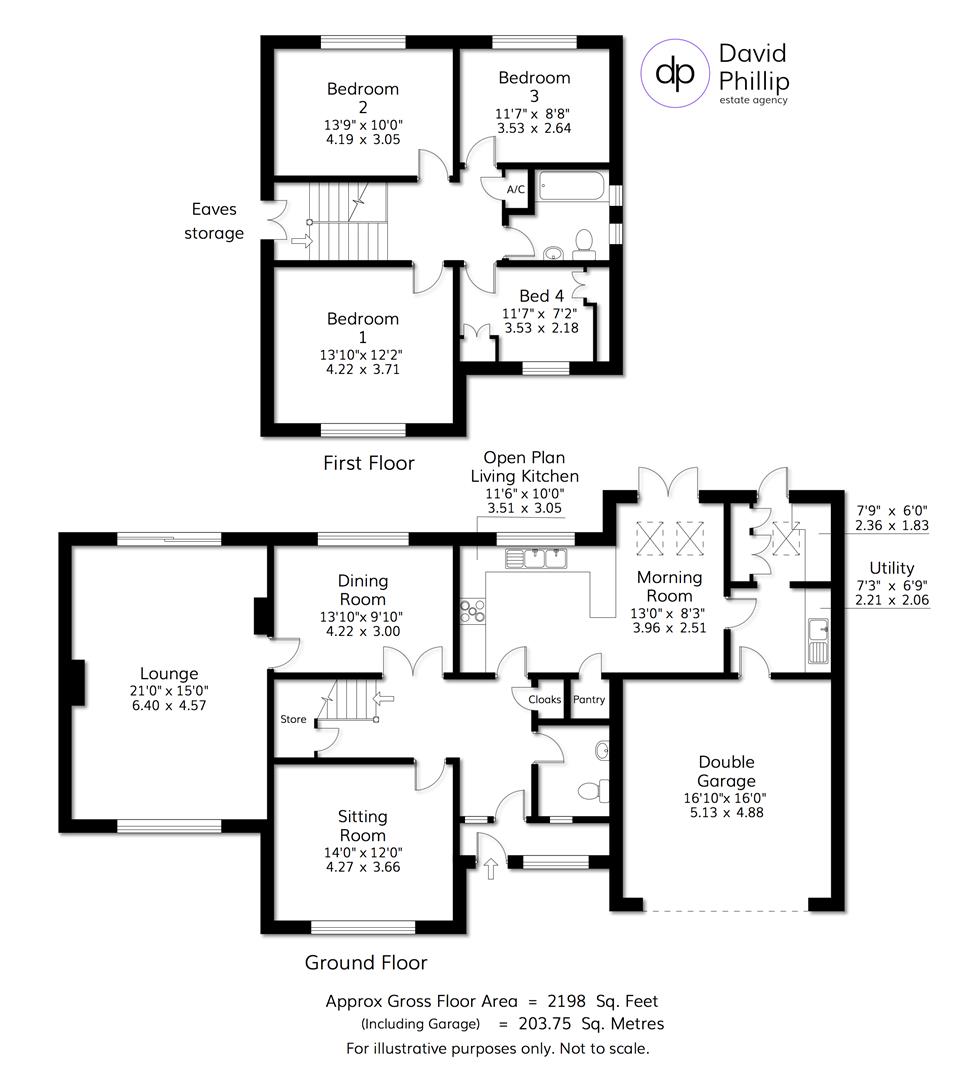 44, Tredgold Avenue, Leeds floorplan