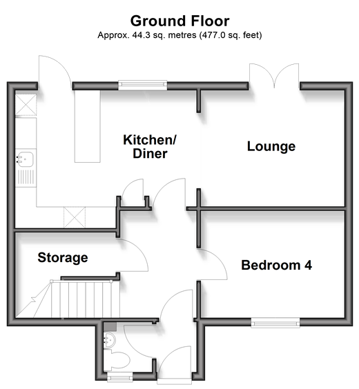 Craddock Road, Canterbury floorplan