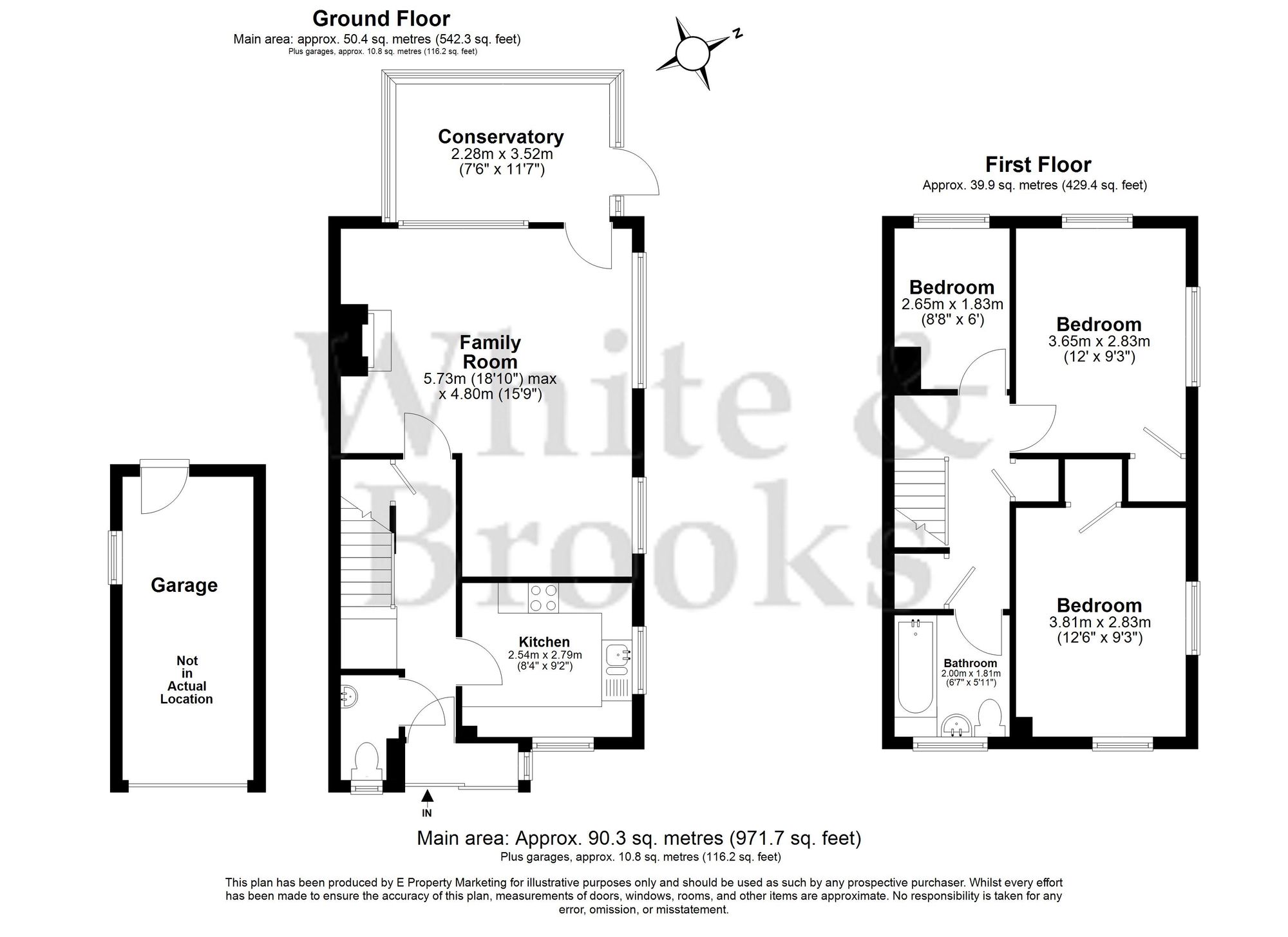 Downview Main Road, Chichester floorplan