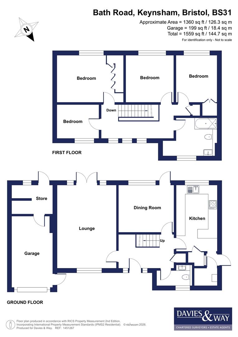 128, Bath Road, Bristol floorplan