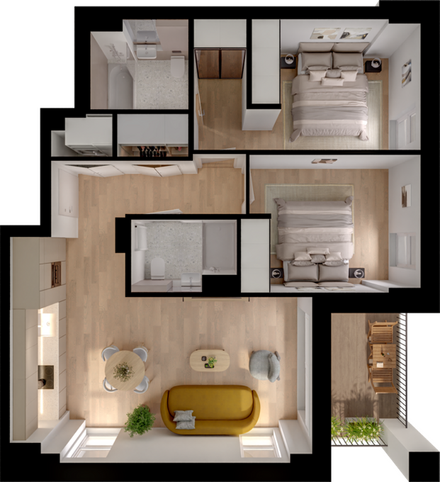 Hayes floorplan