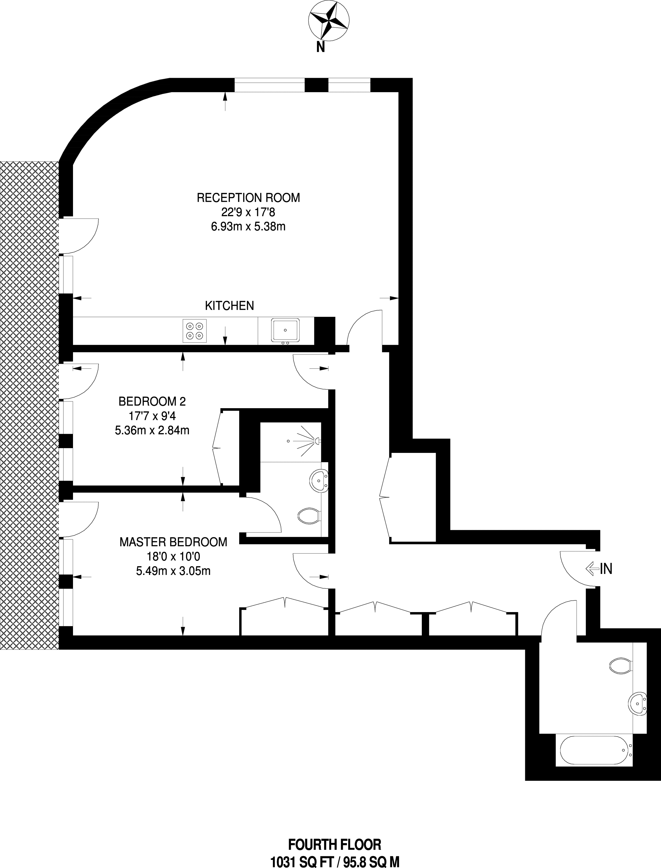 2 Bedrooms Flat to rent in Lewisham High Street, Lewisham SE13