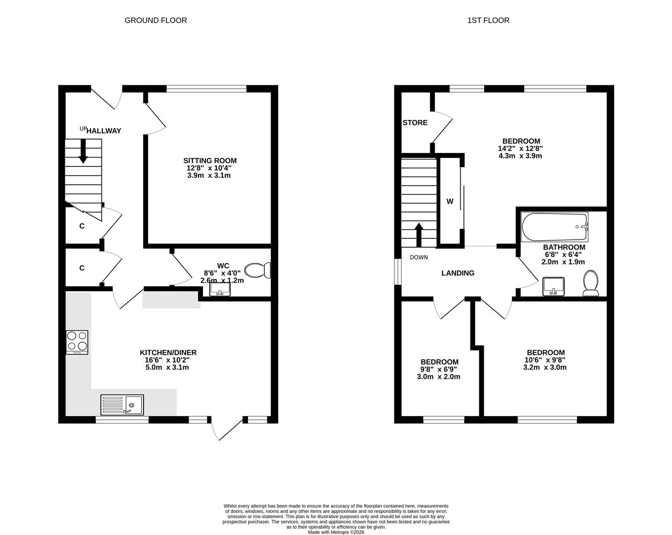 11, Aignish Drive, Inverness floorplan