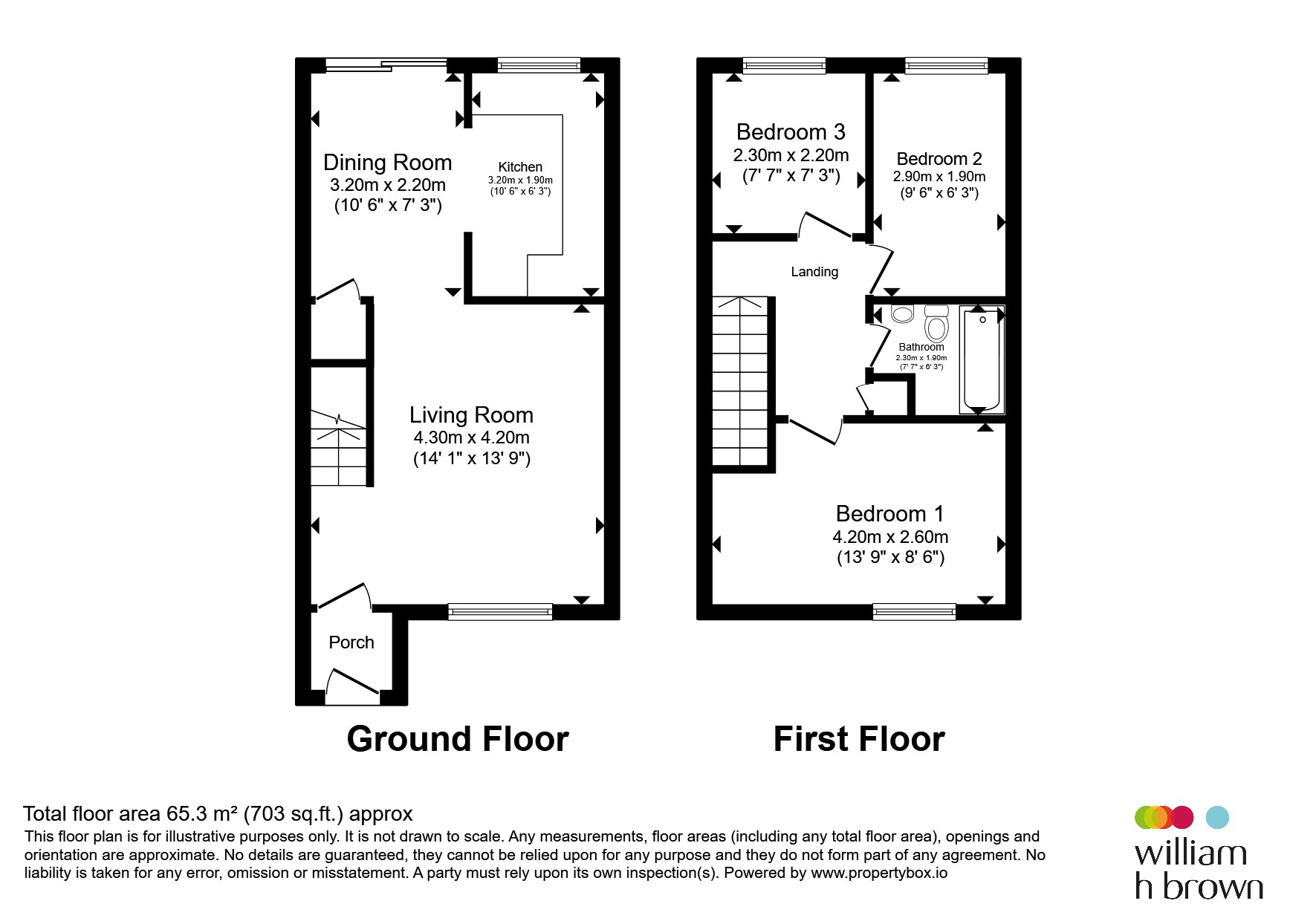 6, Livinia Grove, Leeds floorplan