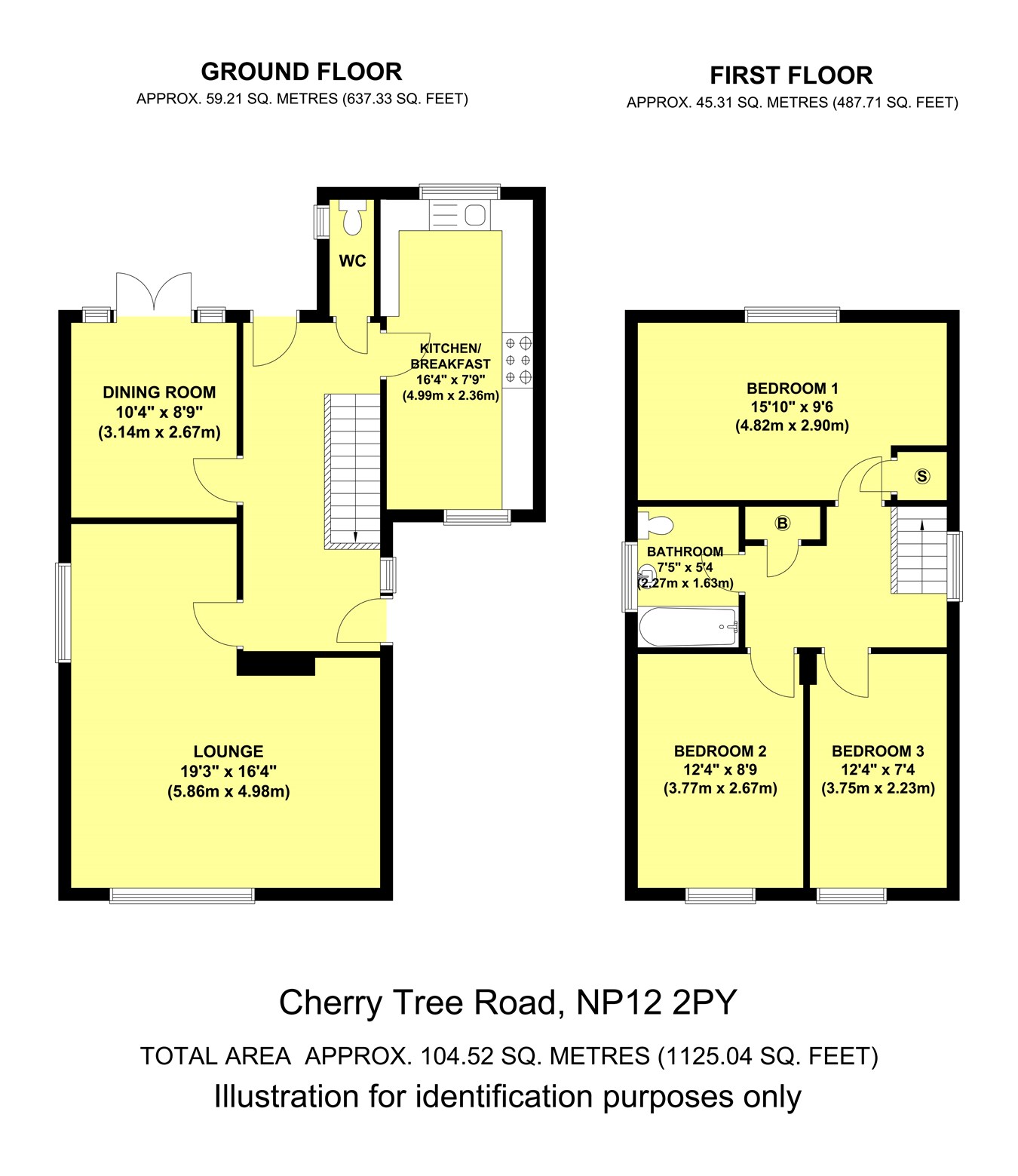 3 Bedrooms Detached house for sale in Cherry Tree Road, Pontllanfraith, Blackwood NP12