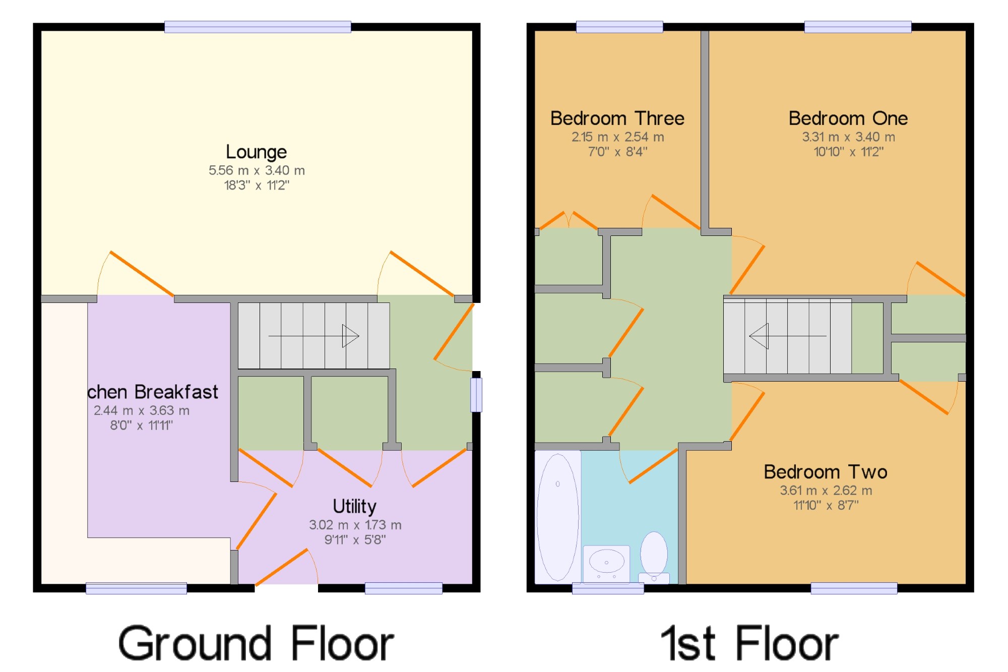 3 Bedrooms End terrace house for sale in Ajax Road, Rochester, Kent ME1