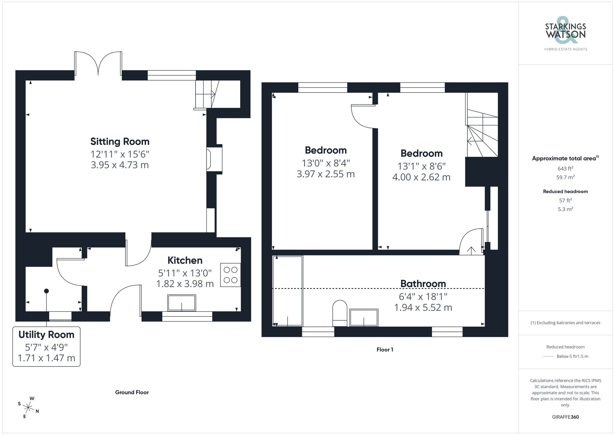 14 Wapping, Great Yarmouth floorplan