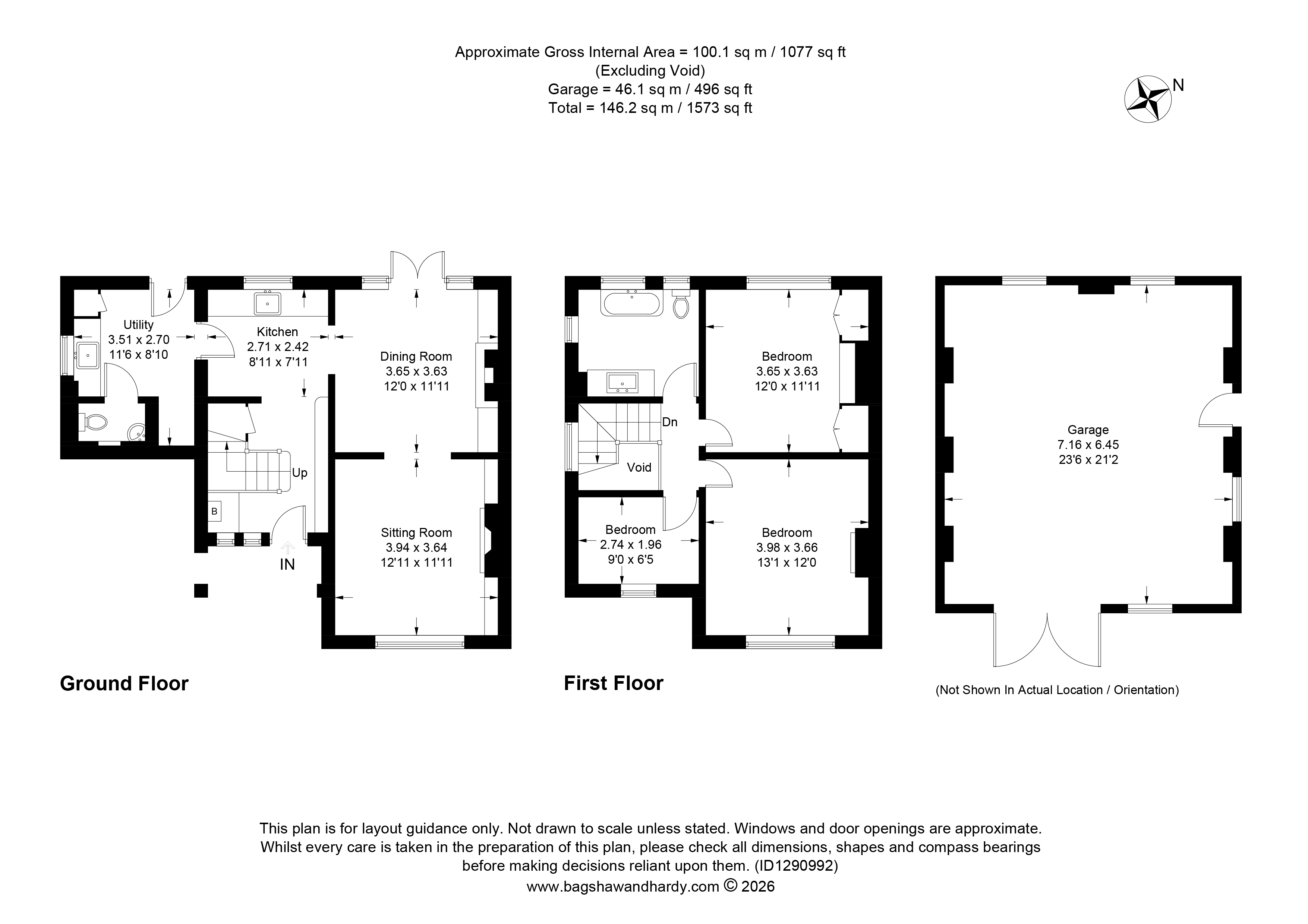 Mardon,, London Road, Dorking floorplan