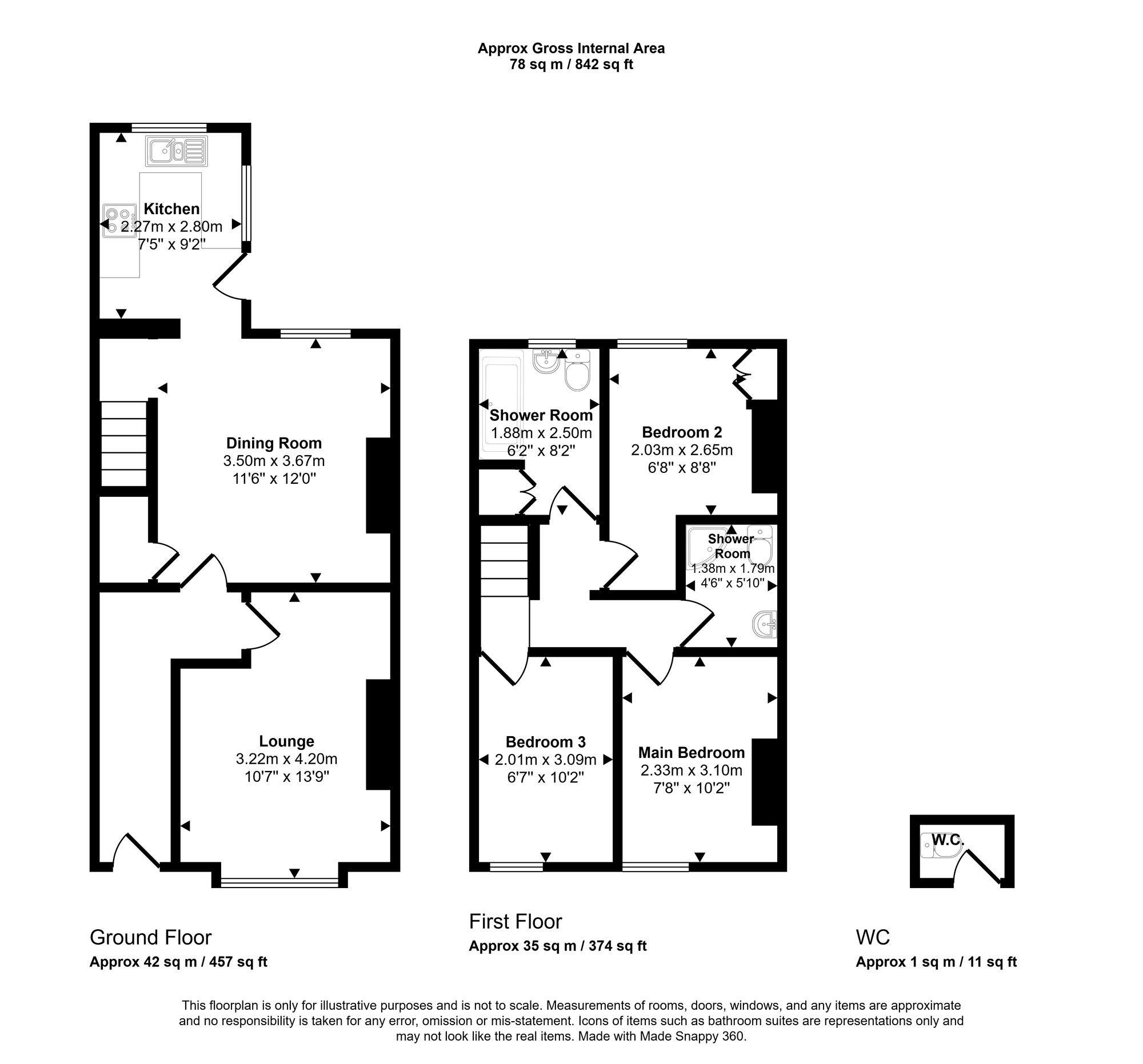 21 Lower St. Stephen Street, Wigan floorplan