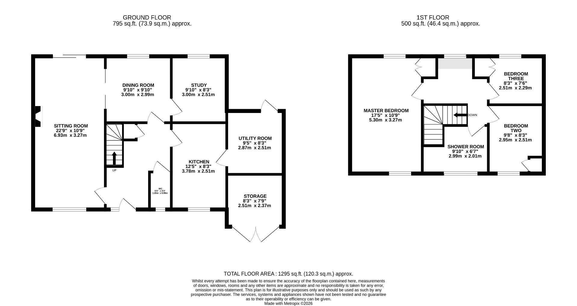 Cangle End, London Road, Fairford floorplan