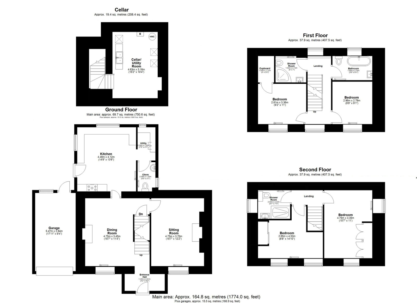 84, Hampton Street, Tetbury floorplan
