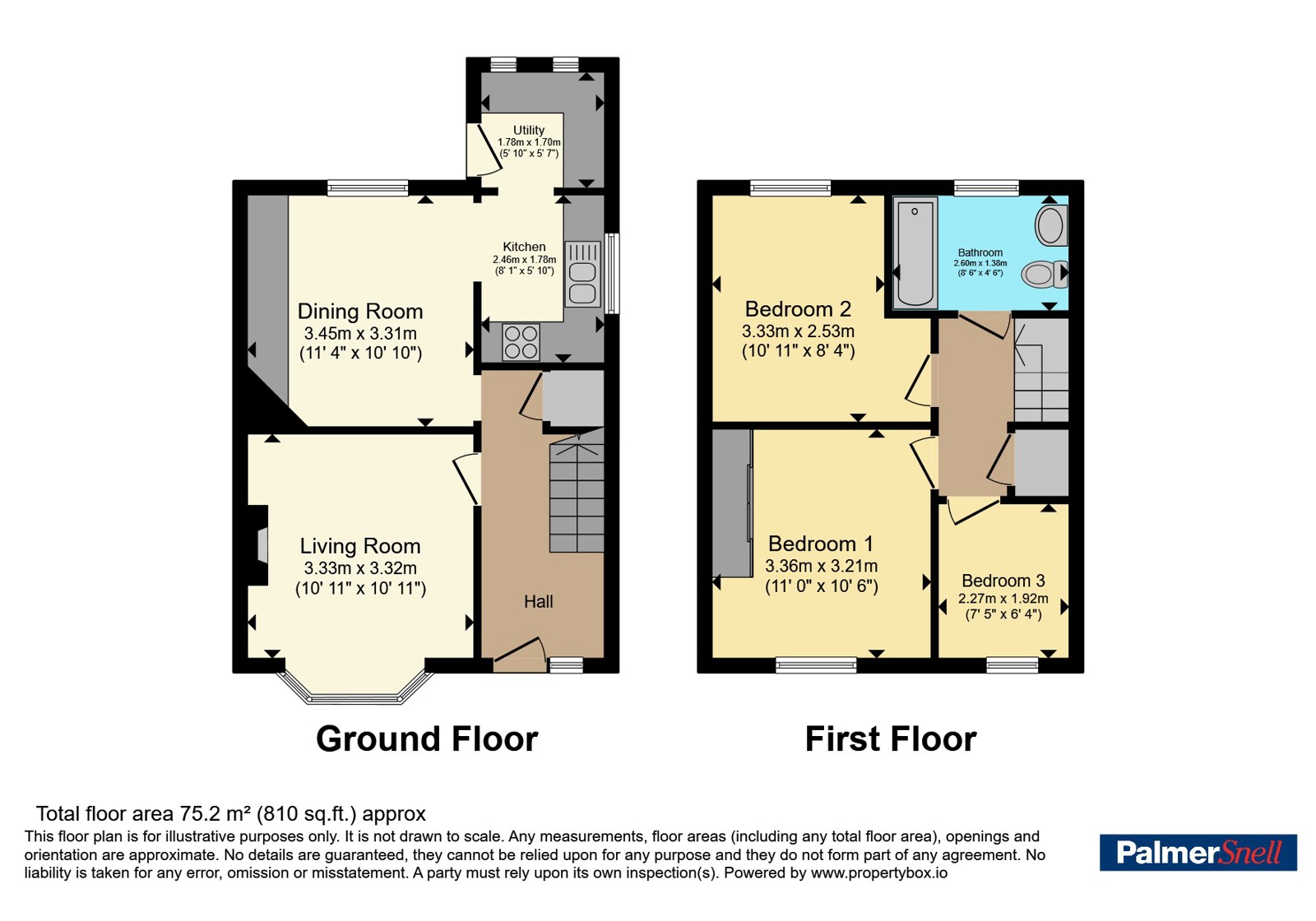 110, High Street, Weymouth floorplan