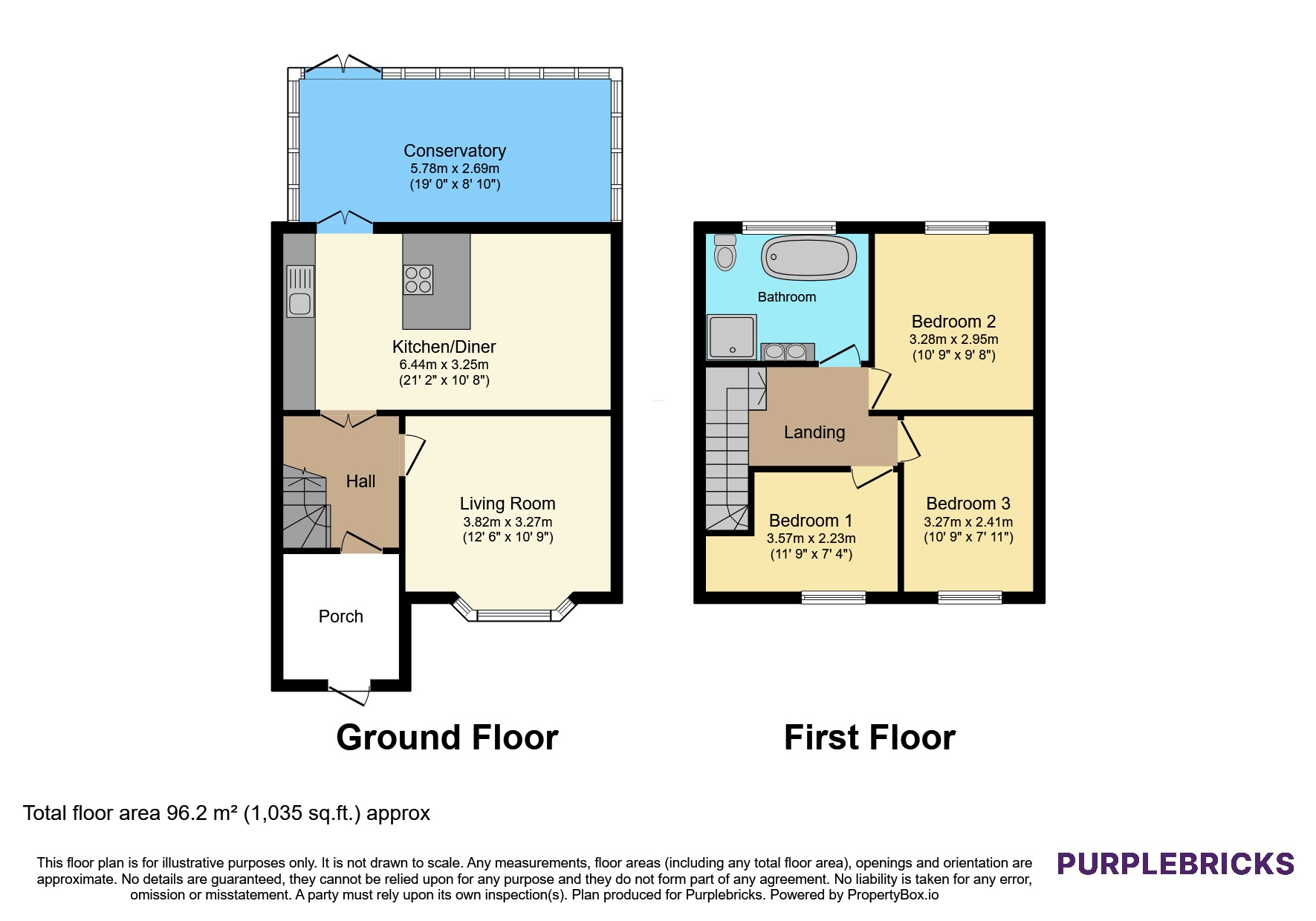 3, Lilian Terrace, Poling, Arundel floorplan