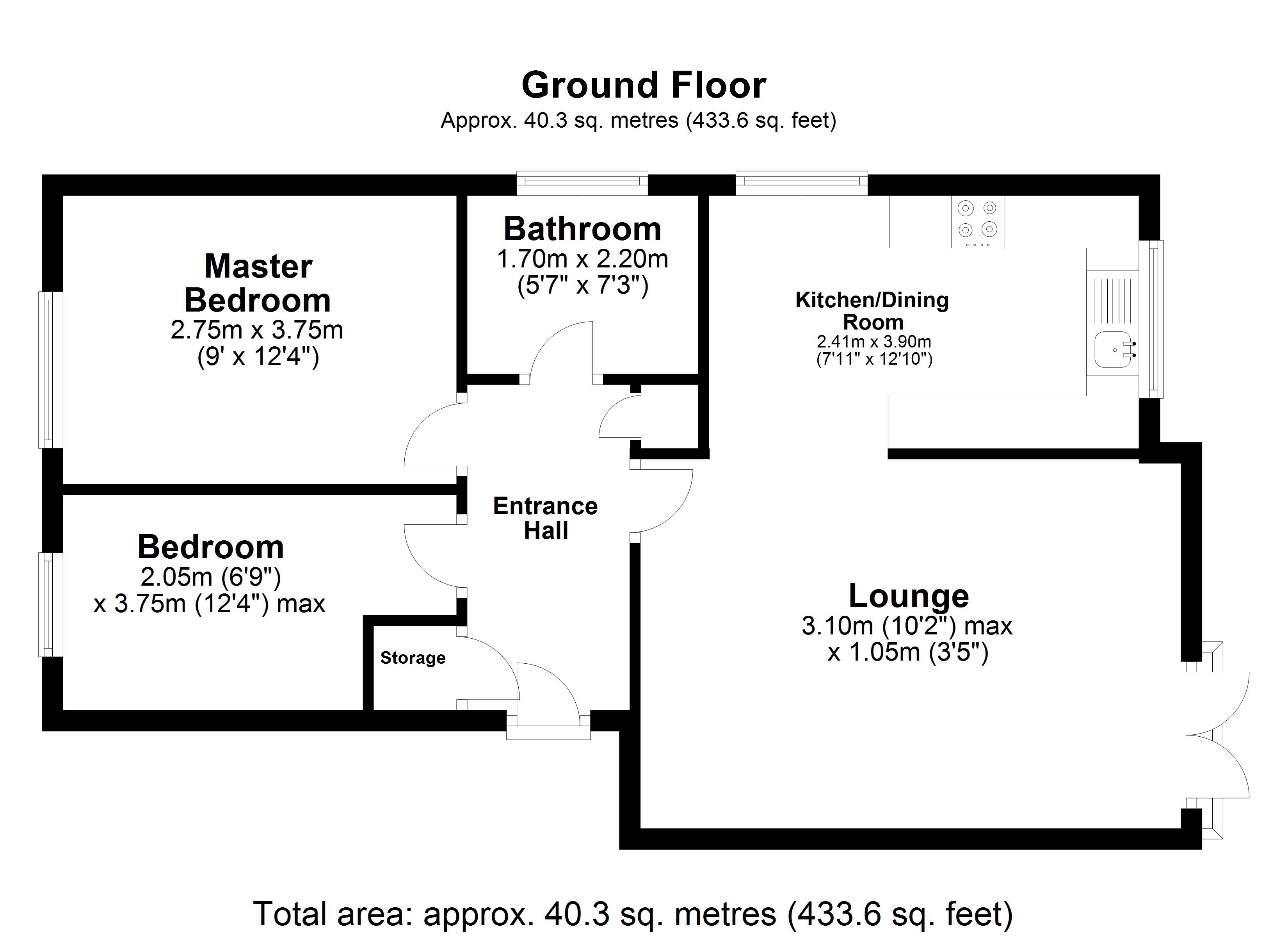 2 Bedrooms Flat for sale in Pearsons Way, Seacroft, Leeds LS14