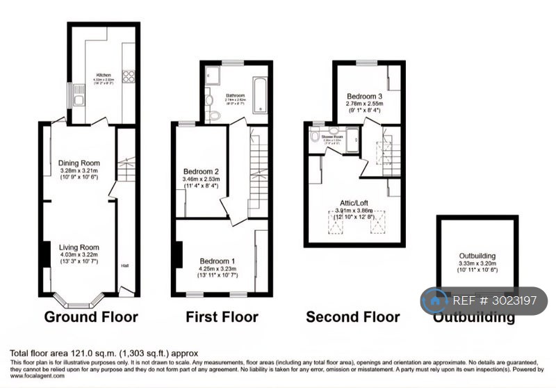 Coniston Road, Addiscombe, Croydon floorplan