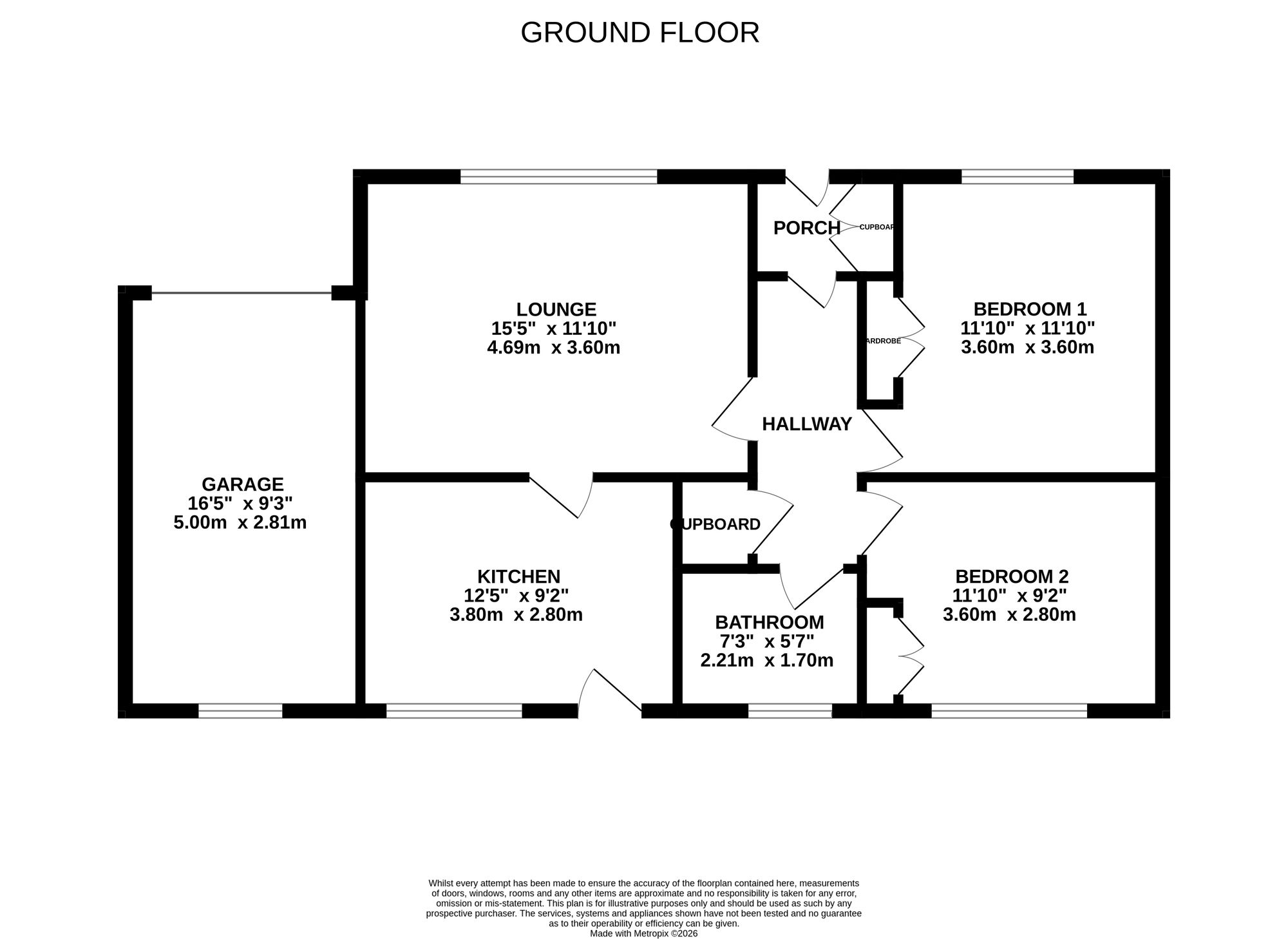 4 Hollybush Drive, Crieff floorplan