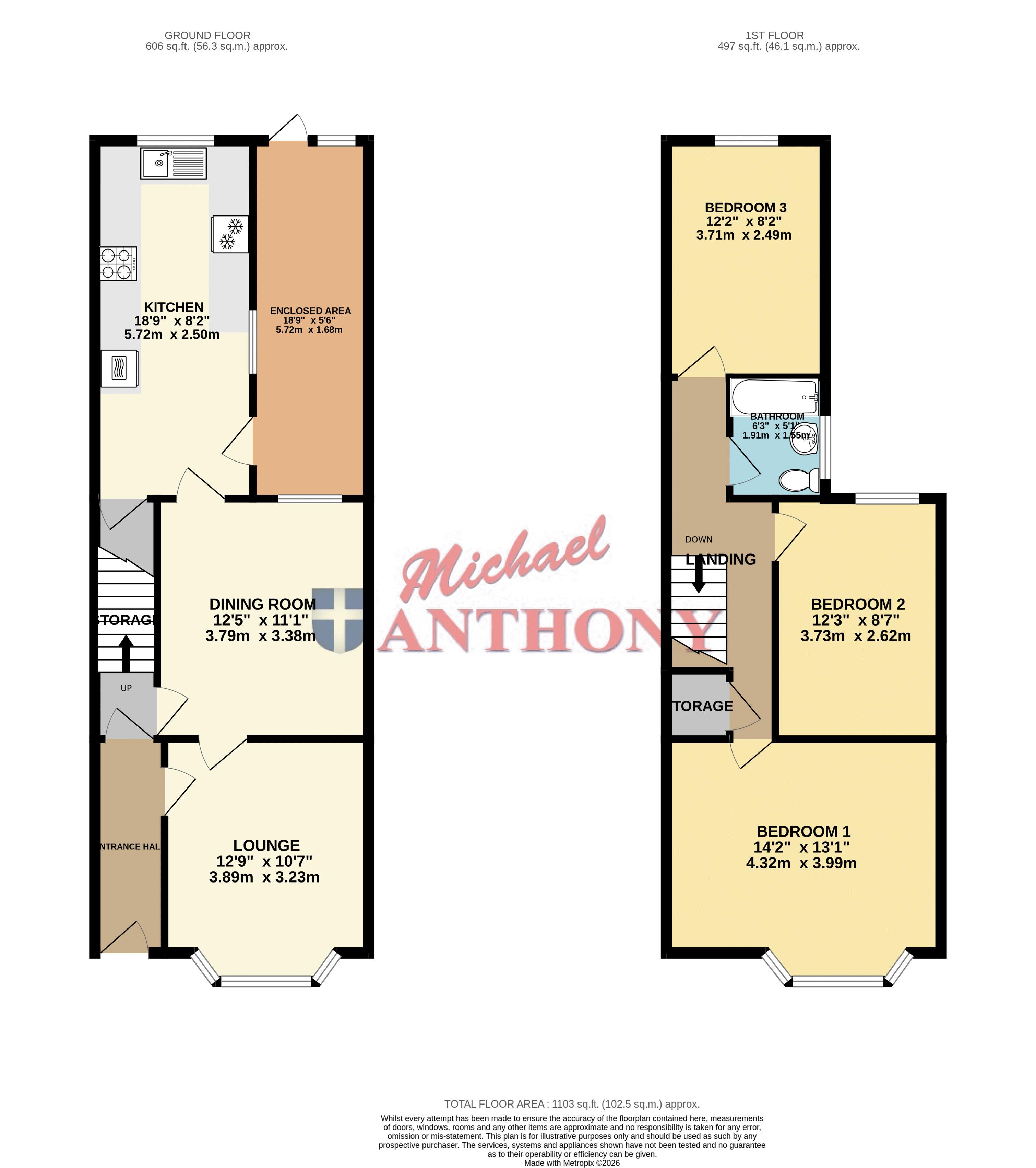 40, Osborne Street, Milton Keynes floorplan