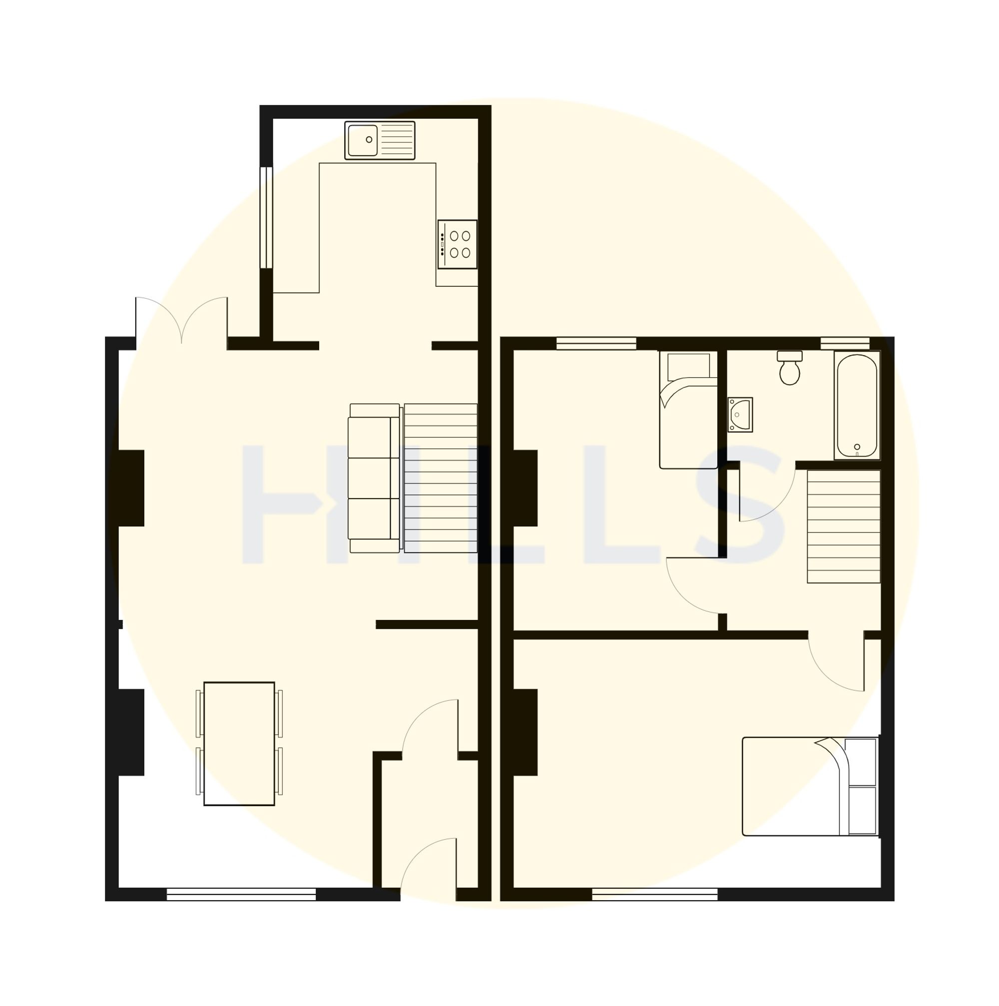 4 Kingsford Street, Salford floorplan
