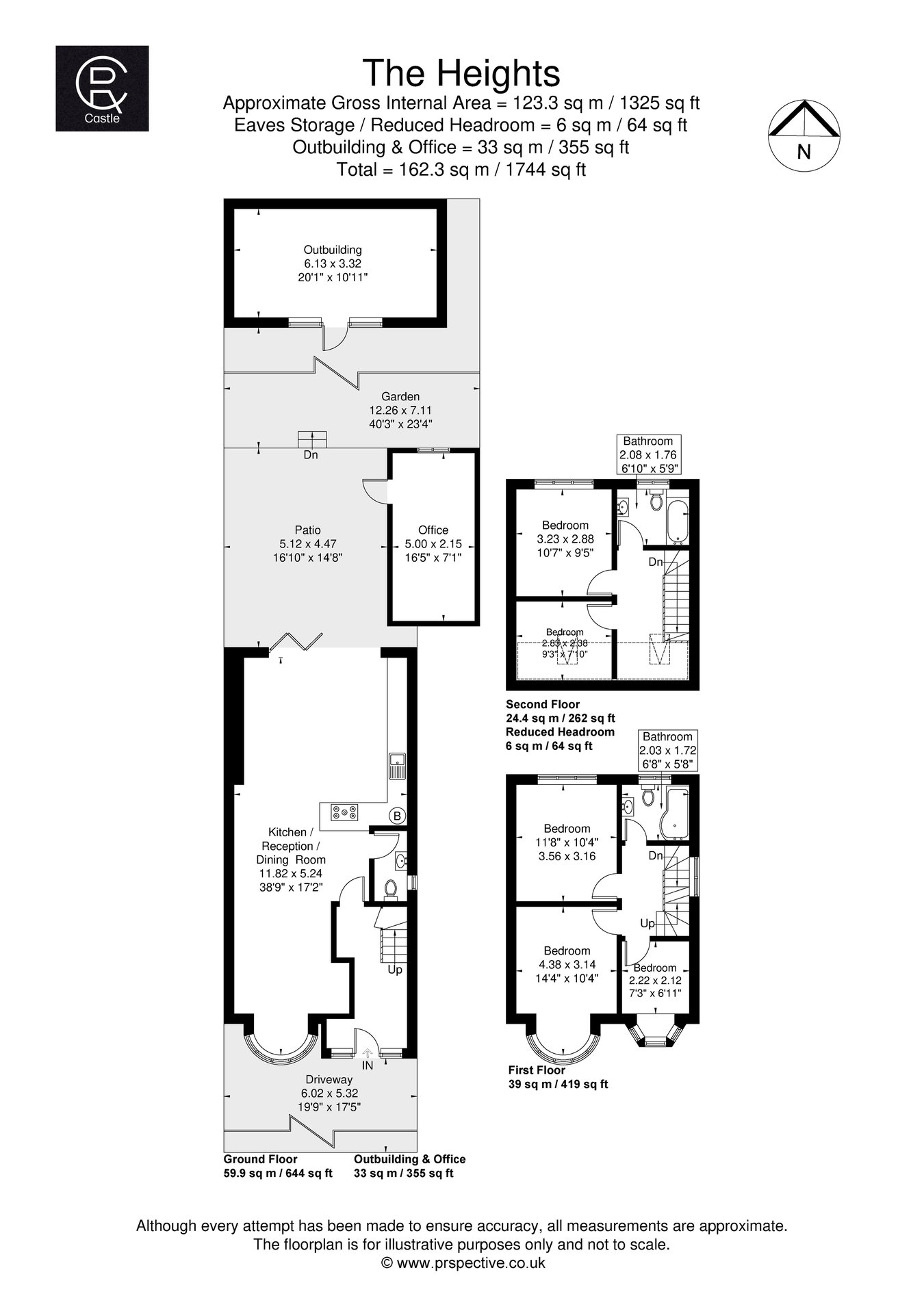 64, The Heights, Northolt floorplan