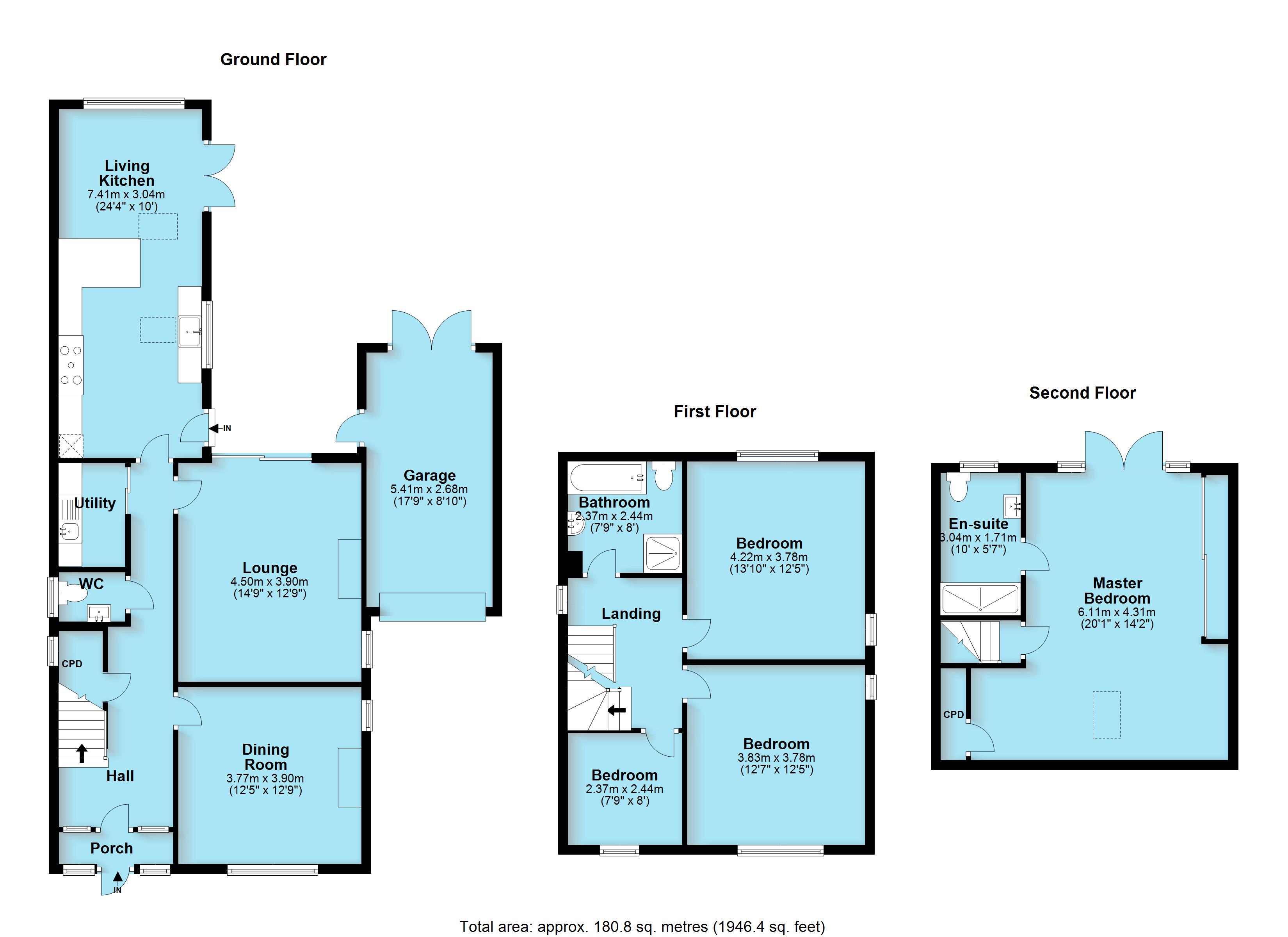 4 Bedrooms Detached house for sale in Lacey Court, Charnwood Road, Shepshed, Loughborough LE12