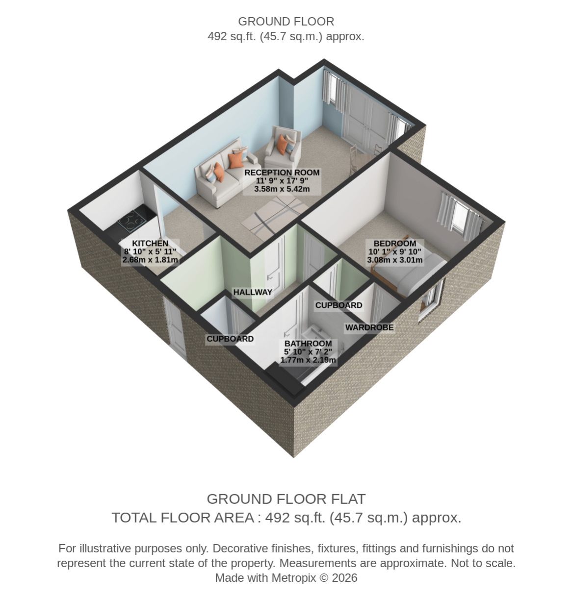 Hurlington Court 1 Woodmill Close, London floorplan