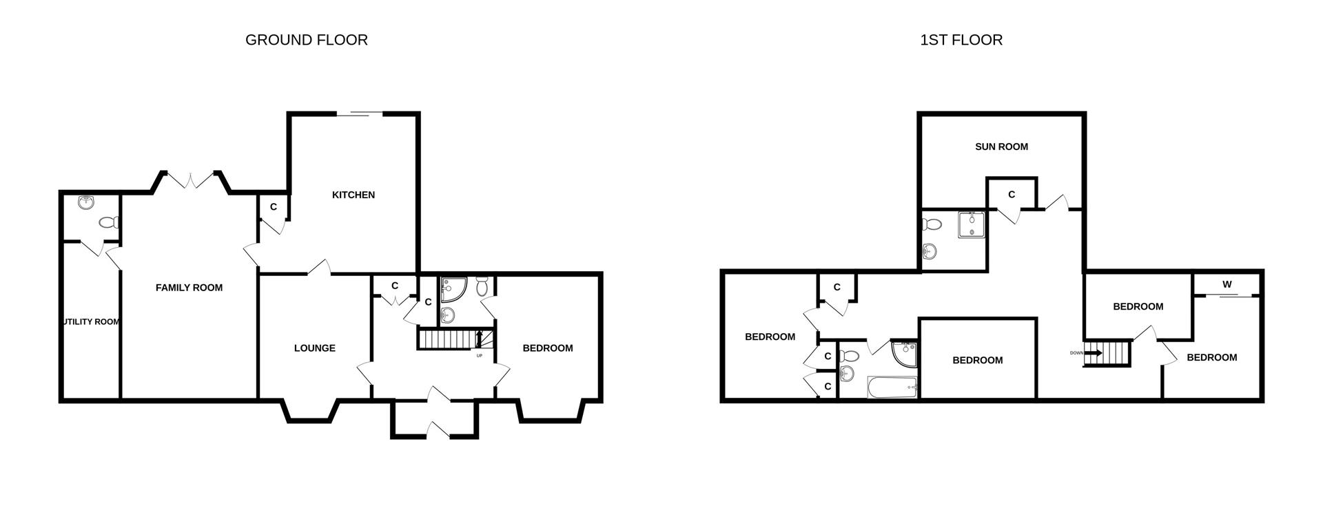 Glentyan, Dingwall floorplan