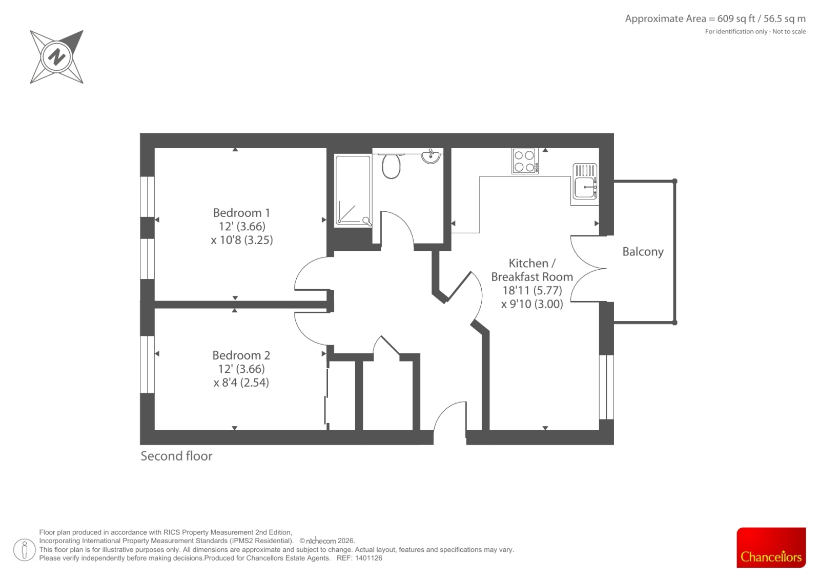 9, Trinity Place, High Wycombe floorplan