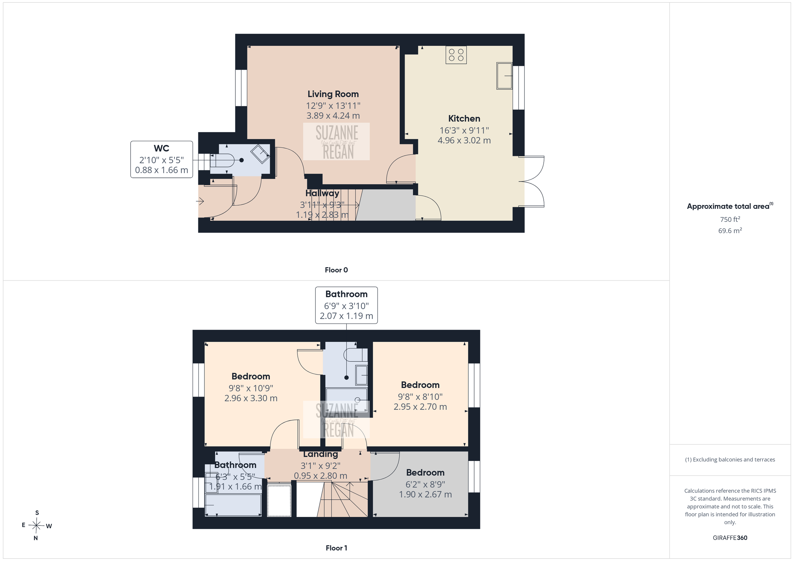 67 Sheepcote Drive, Rugby floorplan