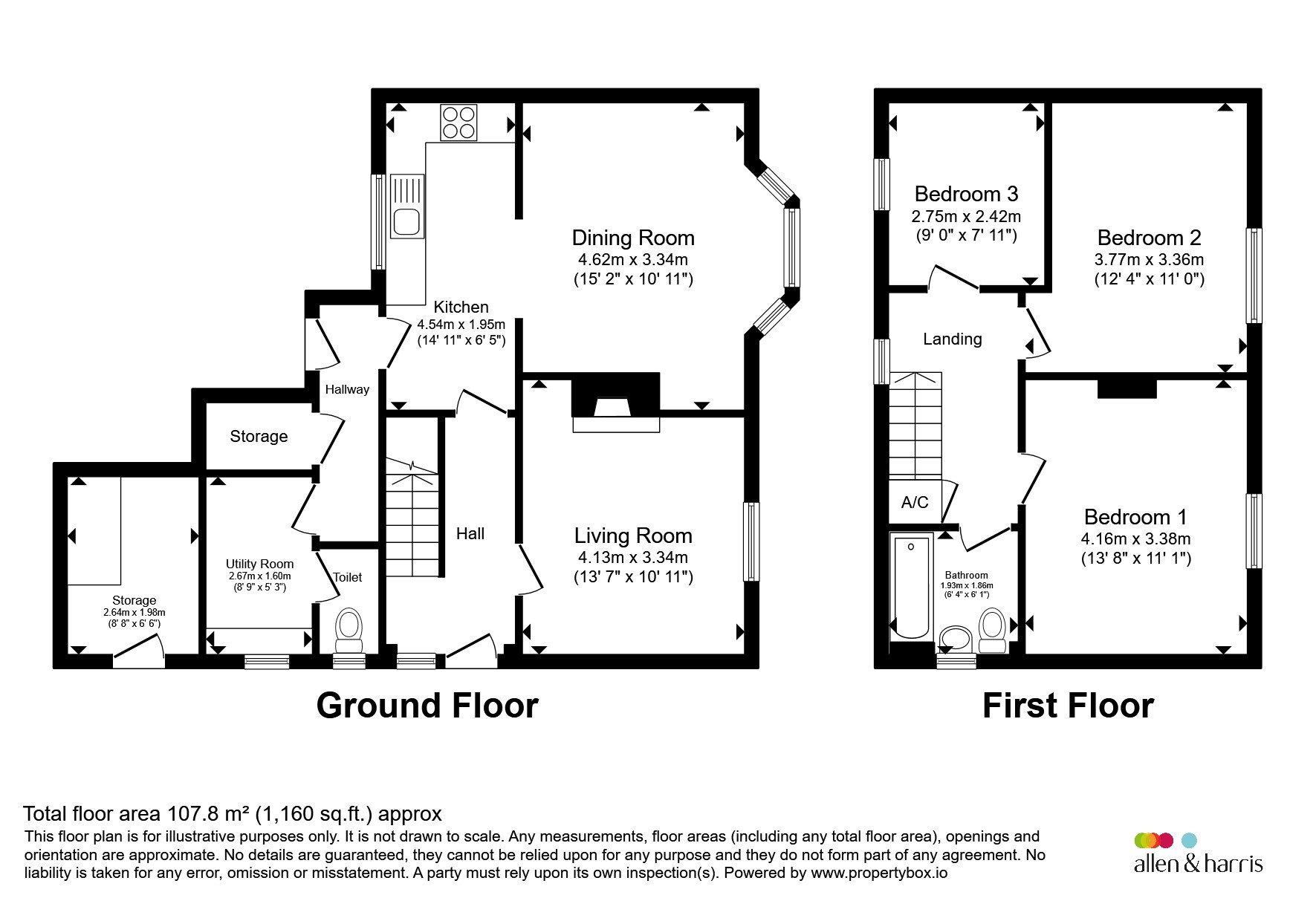 3, Haywards Place, Devizes floorplan