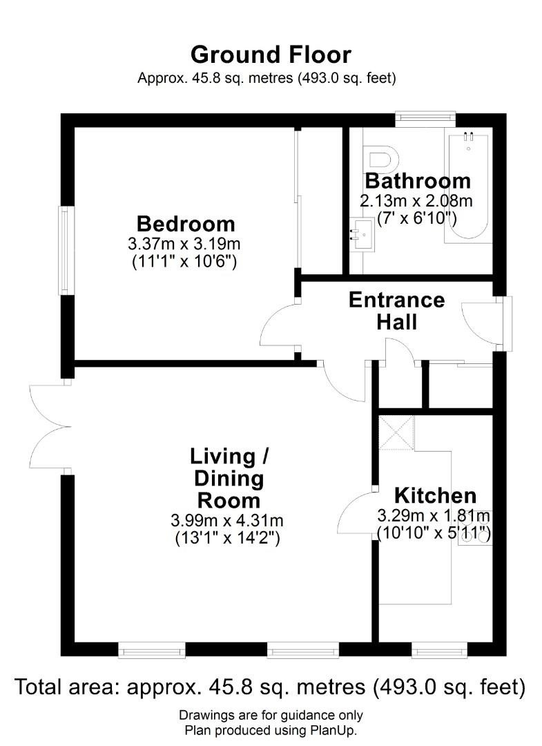 Morley Court, Baldock Way, Cambridge, Cambridgeshire CB1, 1 bedroom