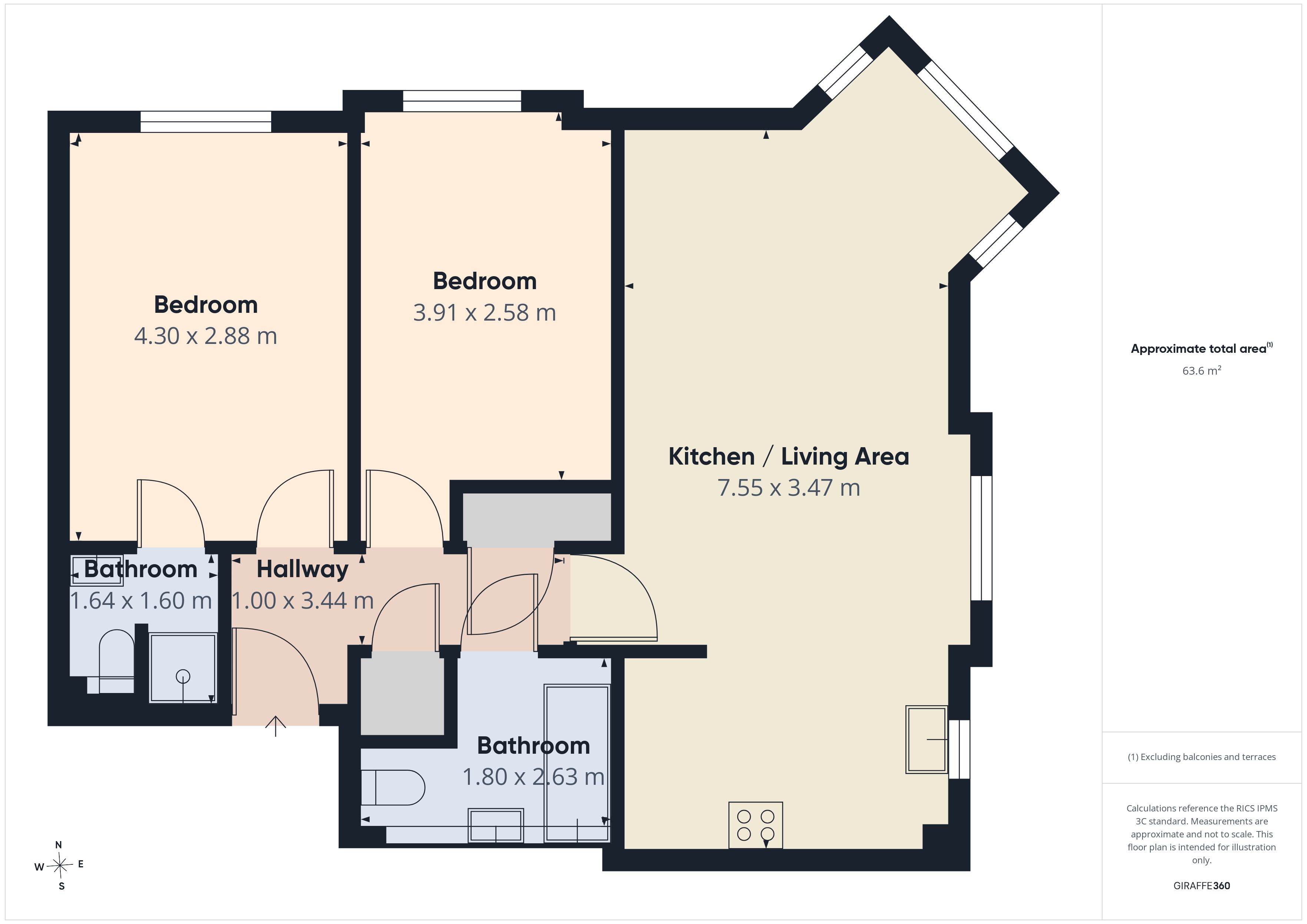 40, Windmill Close, Oldham floorplan