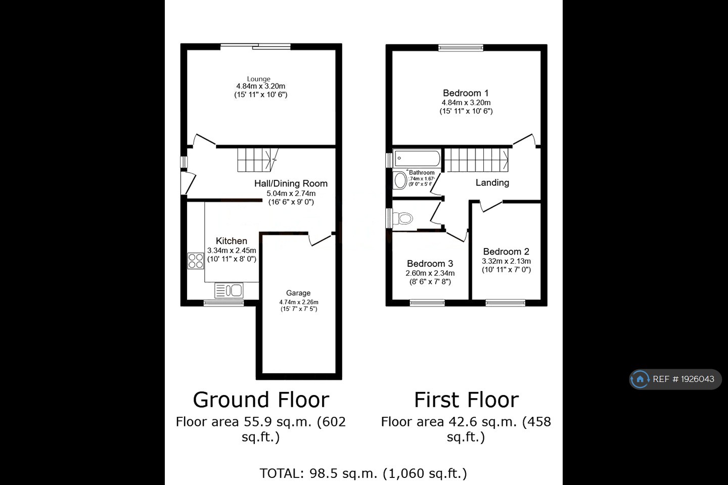 Albert Street, Syston, Leicester floorplan