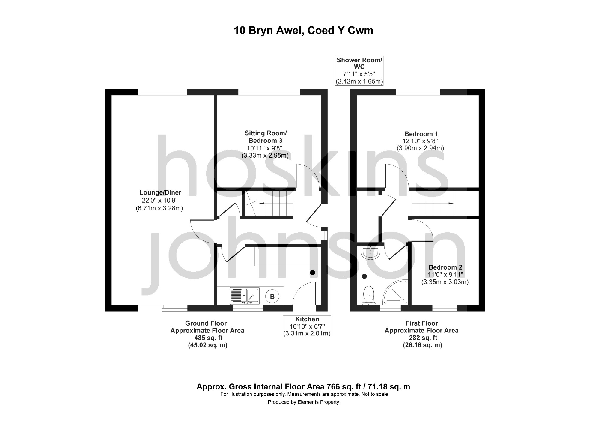 3 Bedrooms Detached house for sale in Bryn Awel, Coed-Y-Cwm, Pontypridd CF37