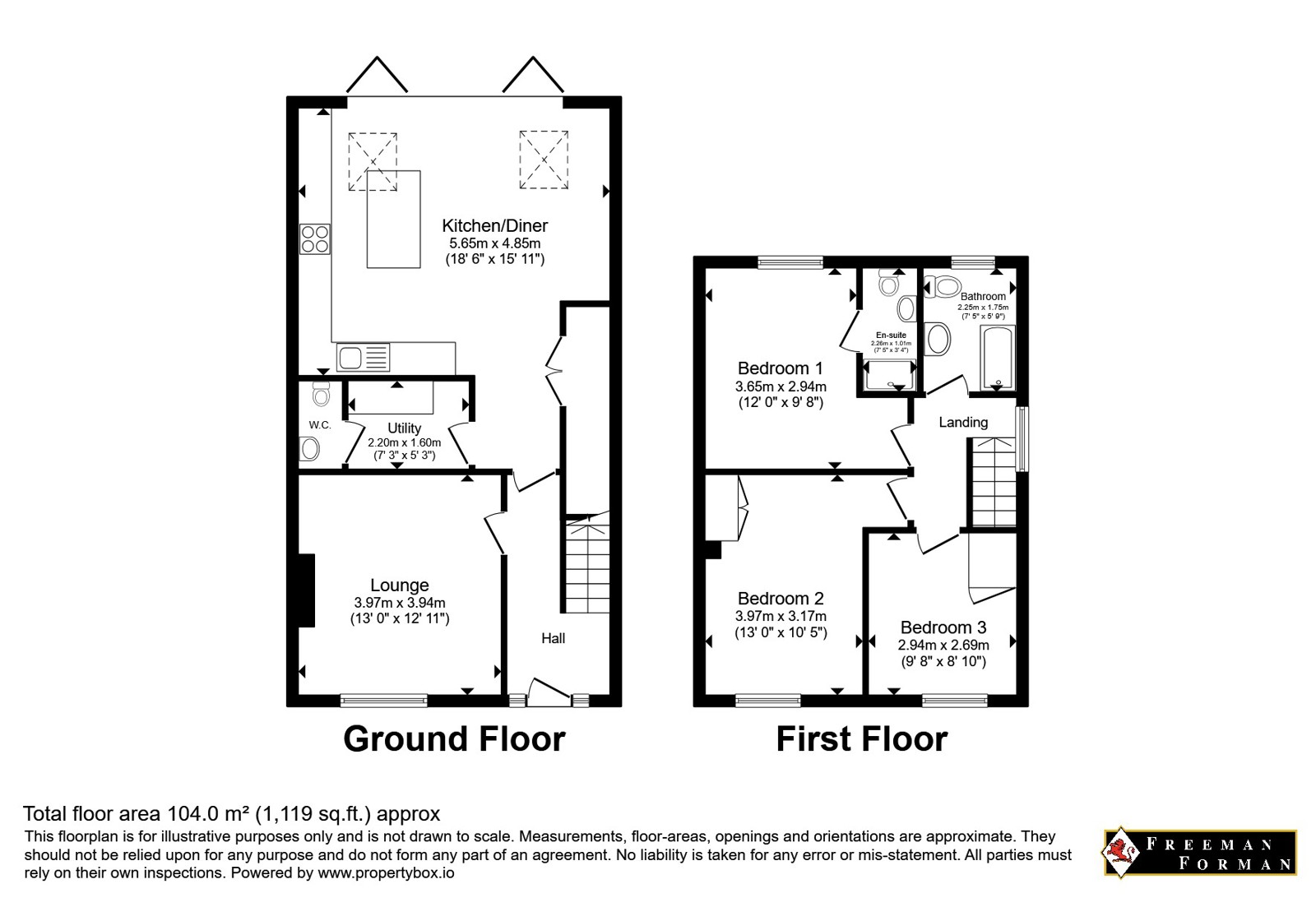 Baltic Road, Kent floorplan
