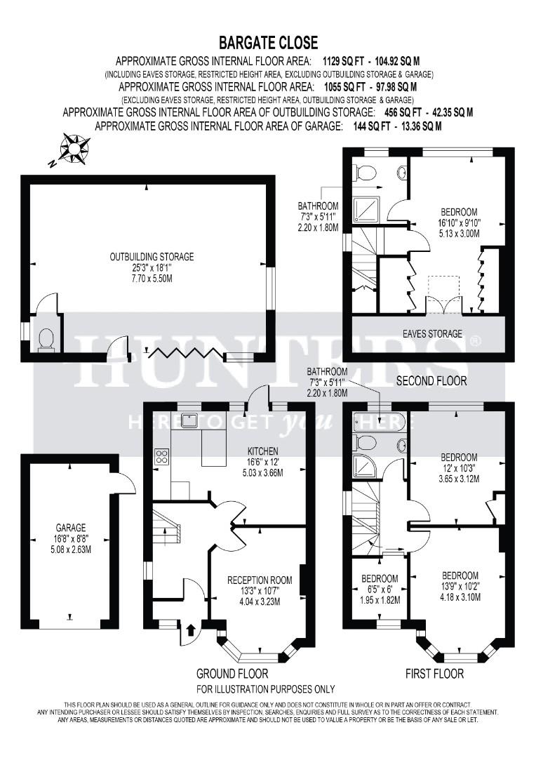 59, Bargate Close, New Malden floorplan