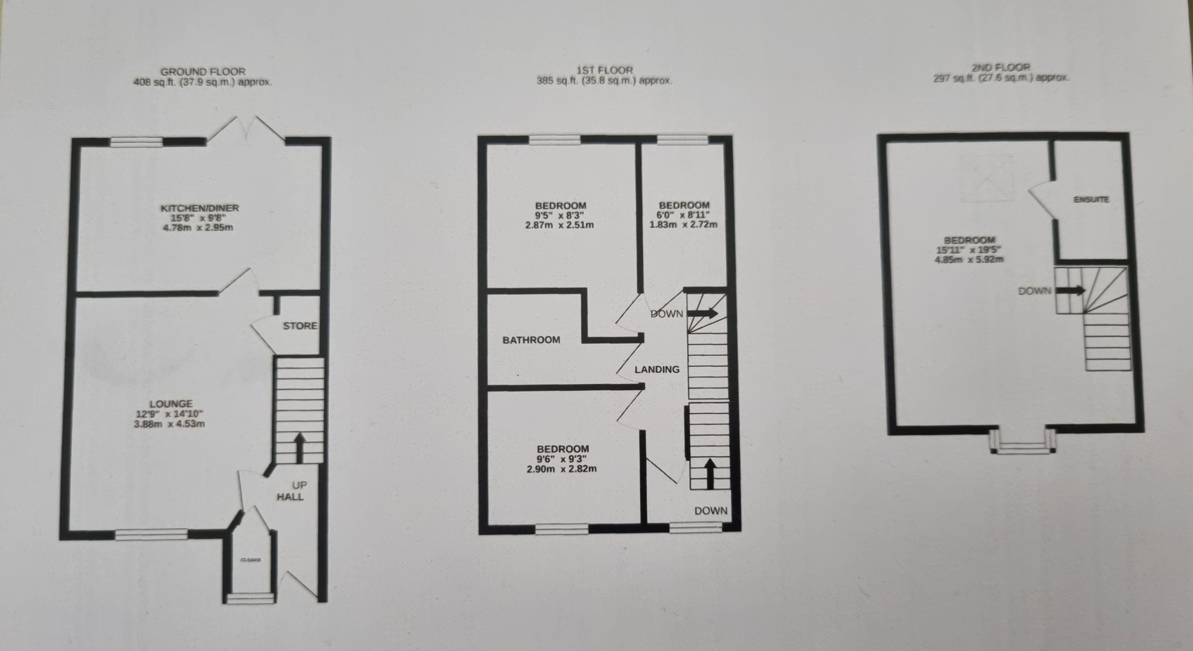 6 Blackbrook Drive, Chinley, Chinley floorplan