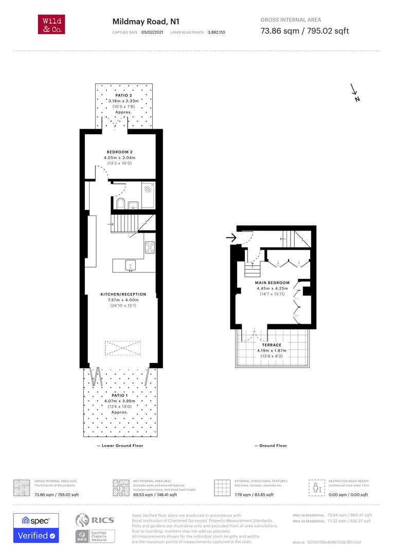 Mildmay Road, London N1, 2 bedroom flat for sale 65614016 PrimeLocation